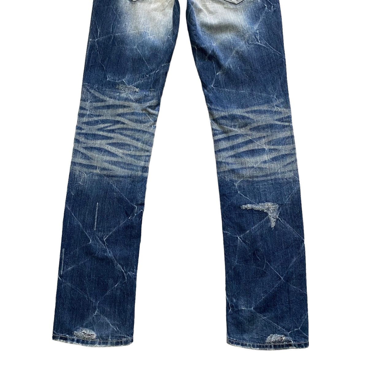 Vanquish Vanquish Acid Wash Denim Skinny Jeans Distressed Size US 29 - 13 Thumbnail