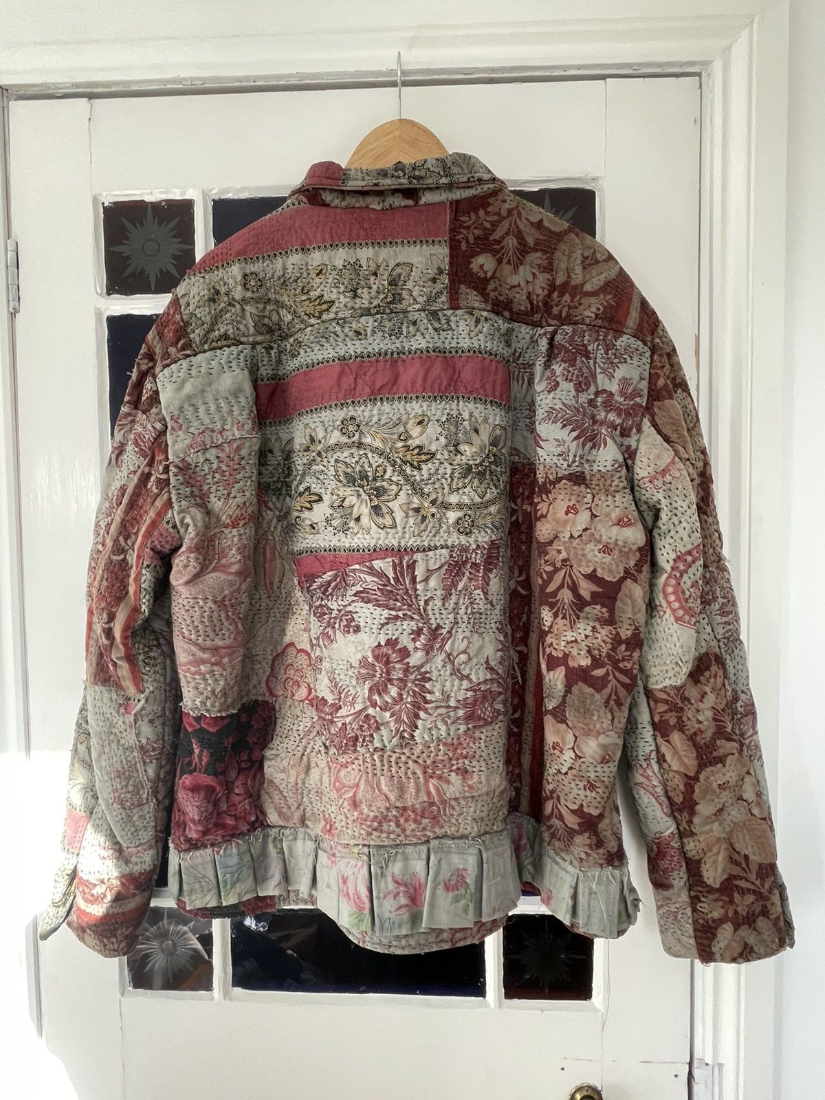 By Walid By Walid Roy Jacket - heavy weight handmade patchwork Size US L / EU 52-54 / 3 - 4 Thumbnail