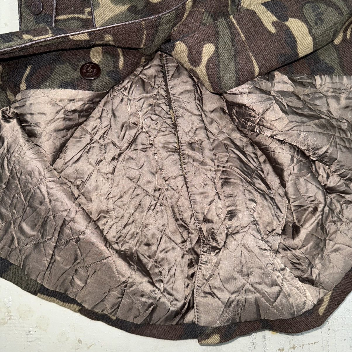 Hysteric Glamour Grail Vintage Hysteric Glamour Camouflage Trench Coat Jacket Size US S / EU 44-46 / 1 - 9 Thumbnail
