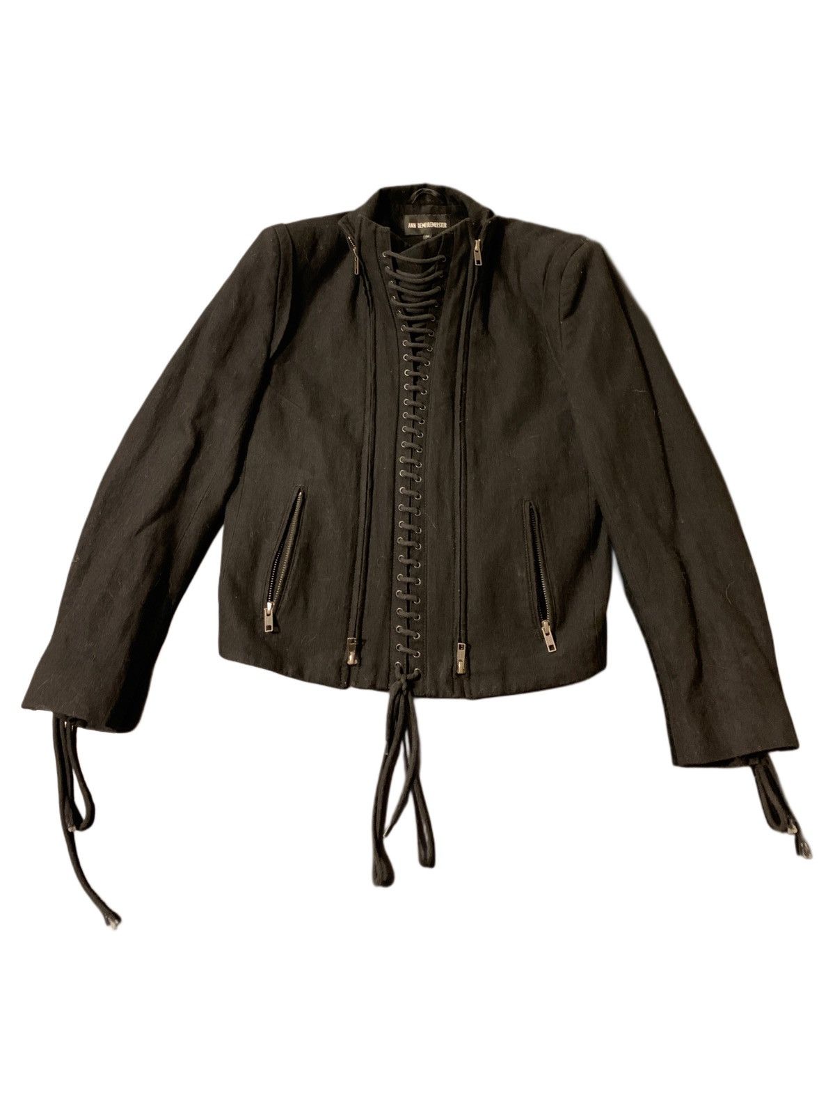ANN DEMEULEMEESTER / Wool jacket