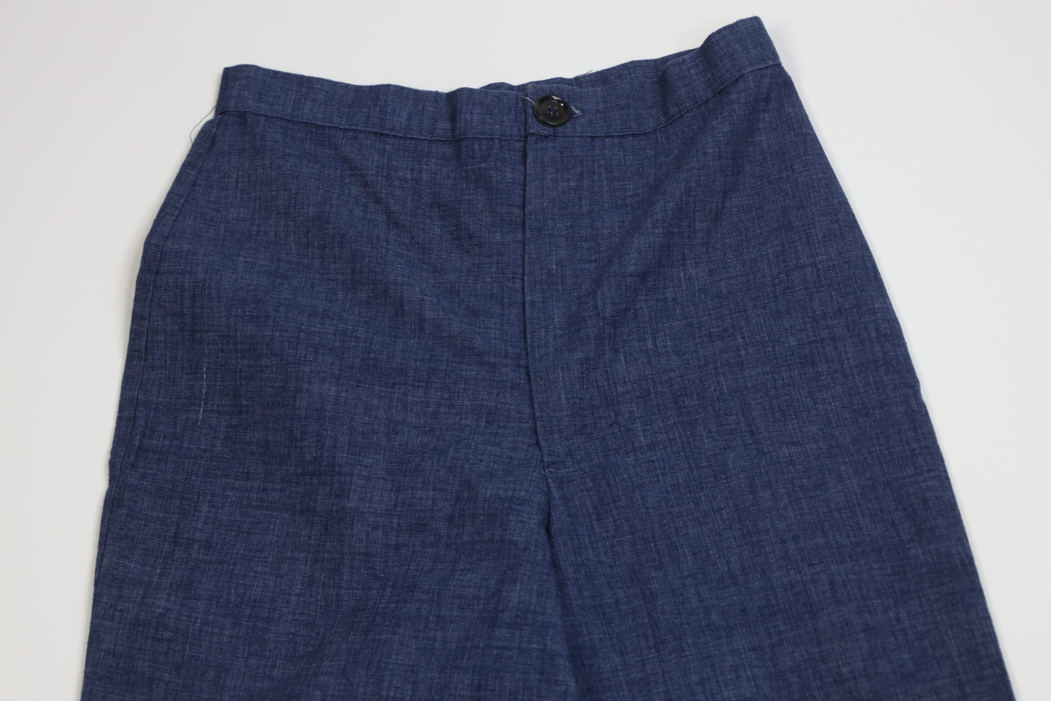 Vintage Vintage 70s Streetwear Bell Bottoms Jeans Pants Blue USA Size 26" / US 2 / IT 38 - 2 Thumbnail