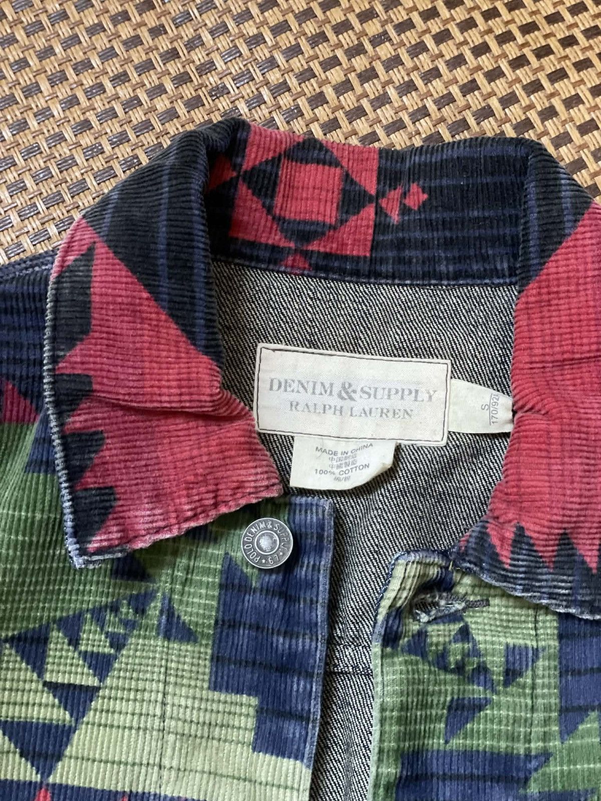 Denim & Supply Ralph Lauren Vintage Ralph Lauren Denim & Supply South Aztec Denim Jacket Size US S / EU 44-46 / 1 - 7 Thumbnail