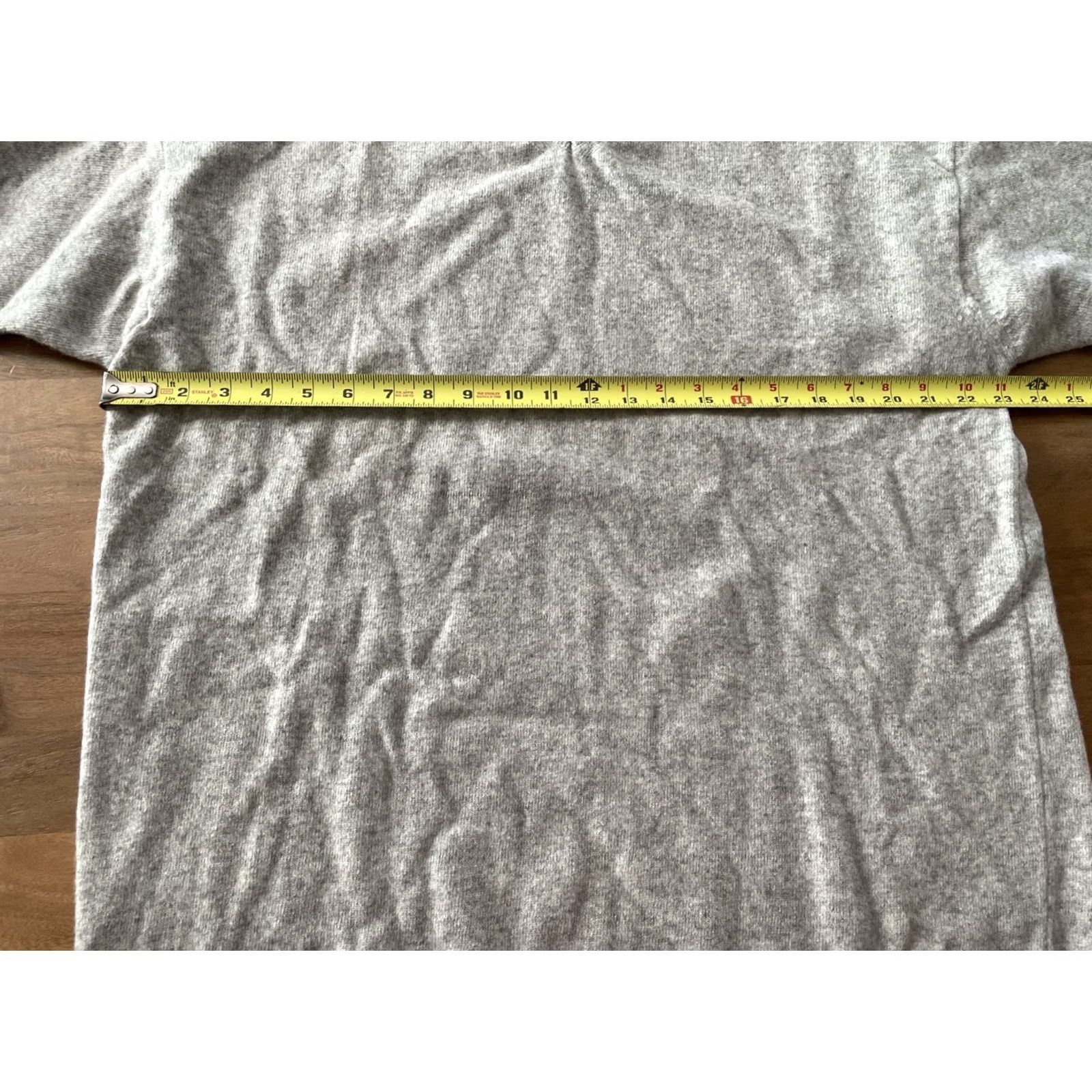 Aeropostale VTG Aeropostale Sweater Mens XL Gray V-Neck Wool Blend Pullover Italy Deadstock Size US XL / EU 56 / 4 - 6 Thumbnail