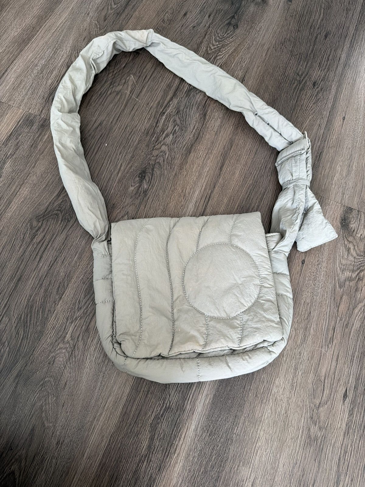 Trendt Vision Grey Puffer Bag Size ONE SIZE - 1 Thumbnail