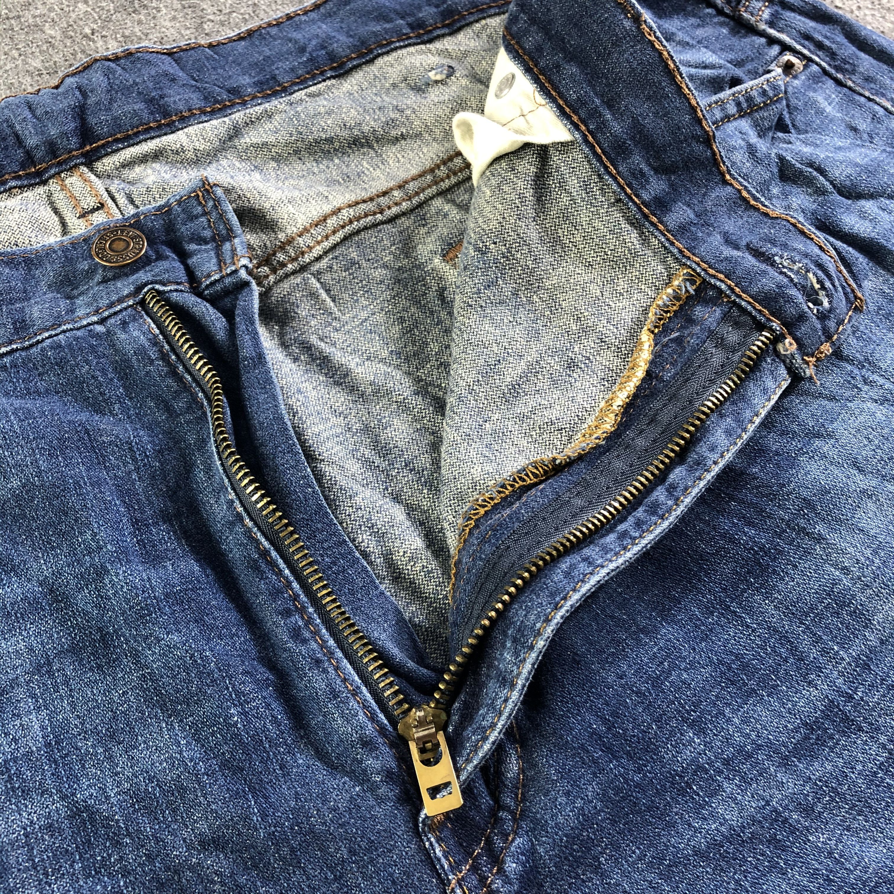 Levi's Vintage Blue Wash Levis 569 Jeans-J4384 Size US 42 / EU 58 - 9 Thumbnail