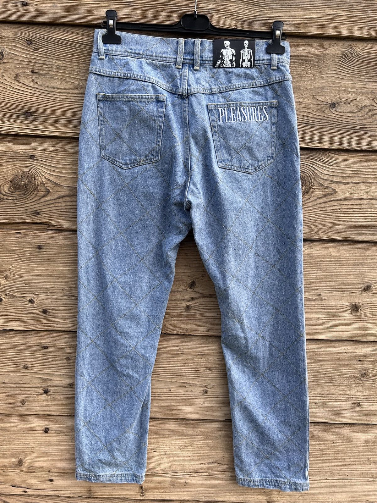 Pleasures Pleasures Felling Denim Washed Jeans In Size 32 Size US 32 / EU 48 - 1 Thumbnail