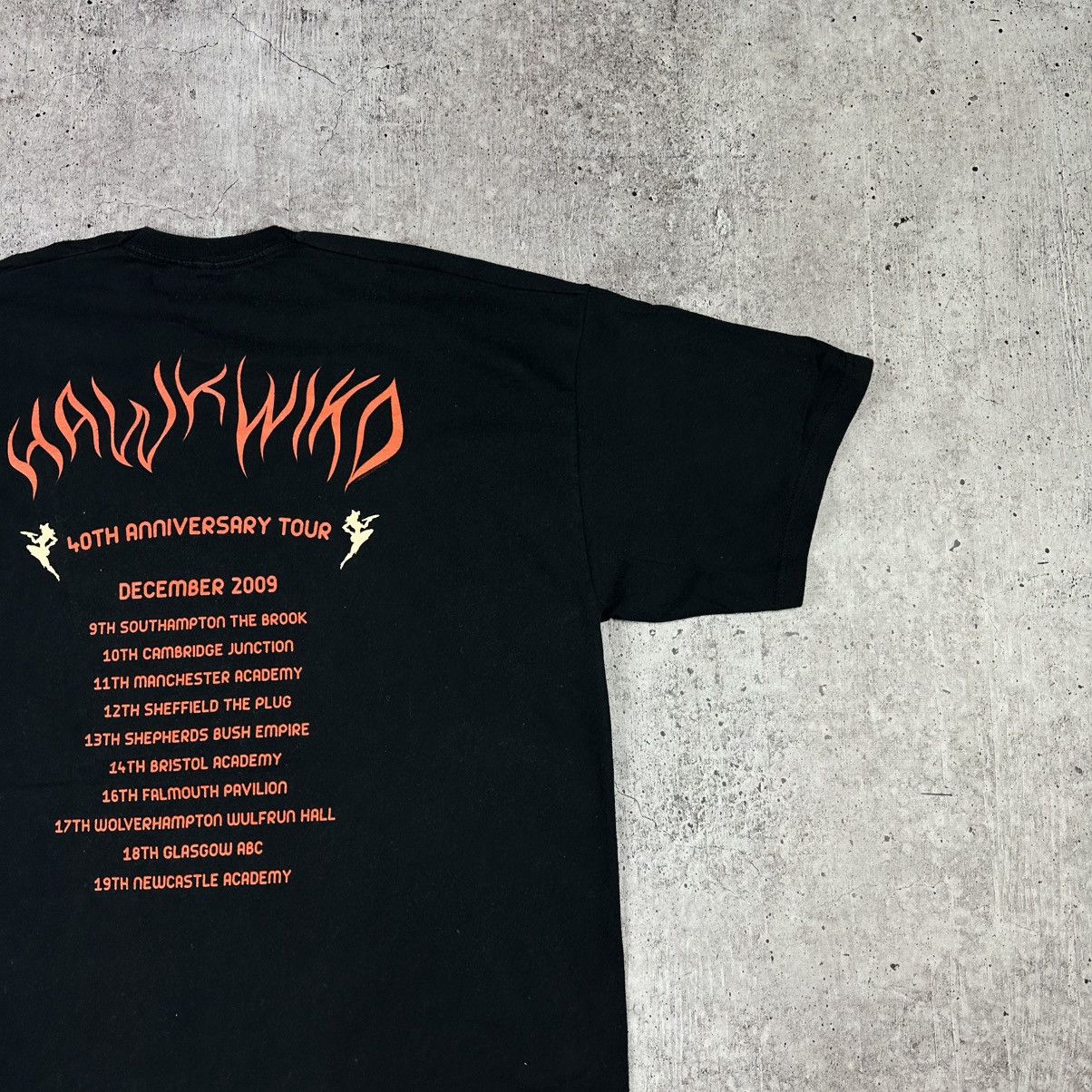Band Tees 2008 Hawk Wind Vintage 40th Anniversary Tour Tee Size US XL / EU 56 / 4 - 11 Thumbnail