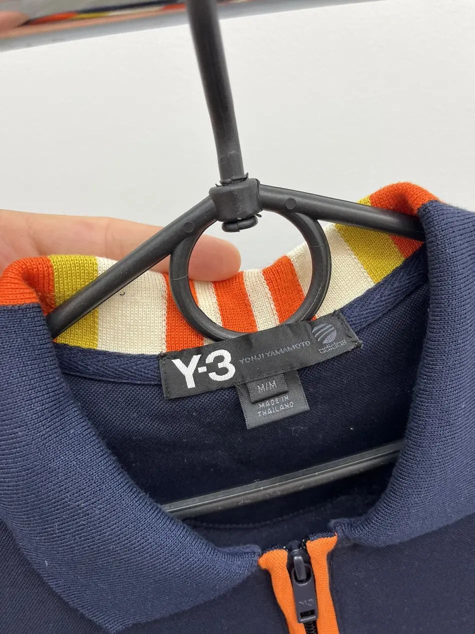 Adidas Adidas Y-3 by Yohji Yamamoto Zip Polo Shirt Tee Size US M / EU 48-50 / 2 - 2 Thumbnail