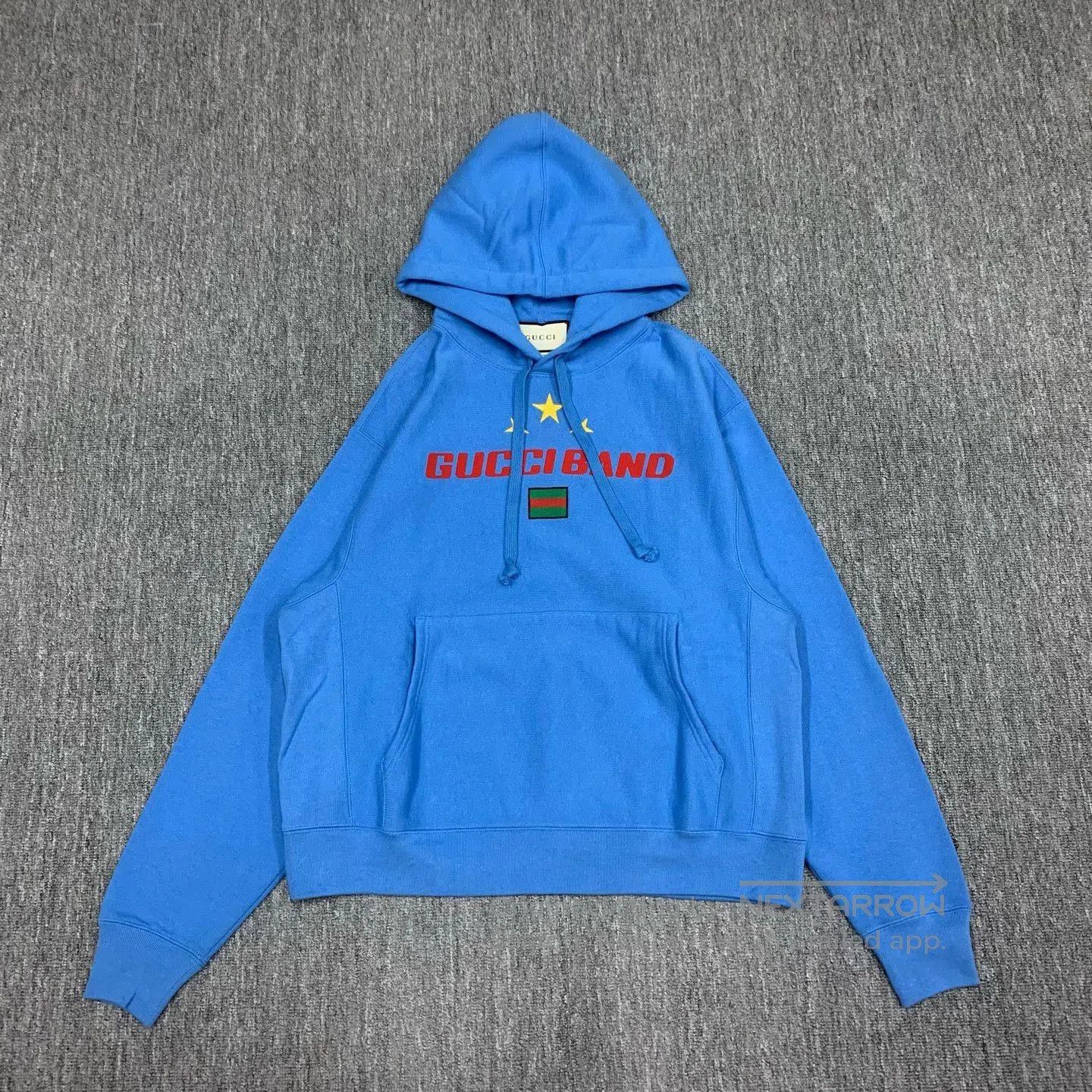 Gucci Gucci Blue Chest Logo Hoodie XS. Size US XS / EU 42 / 0 - 1 Thumbnail