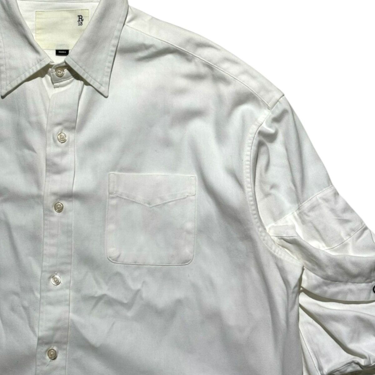 R13 Oversized cargo pocket sleeve shirt Size US S / EU 44-46 / 1 - 3 Thumbnail