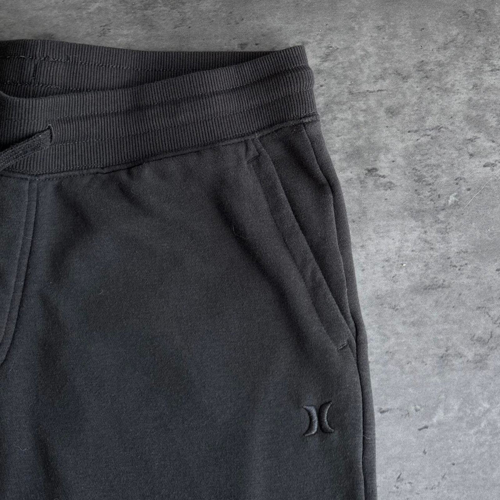 DC × Hurley Hurley Faded Black Essential Athletic Jogger Sweatpants Size US 32 / EU 48 - 3 Thumbnail