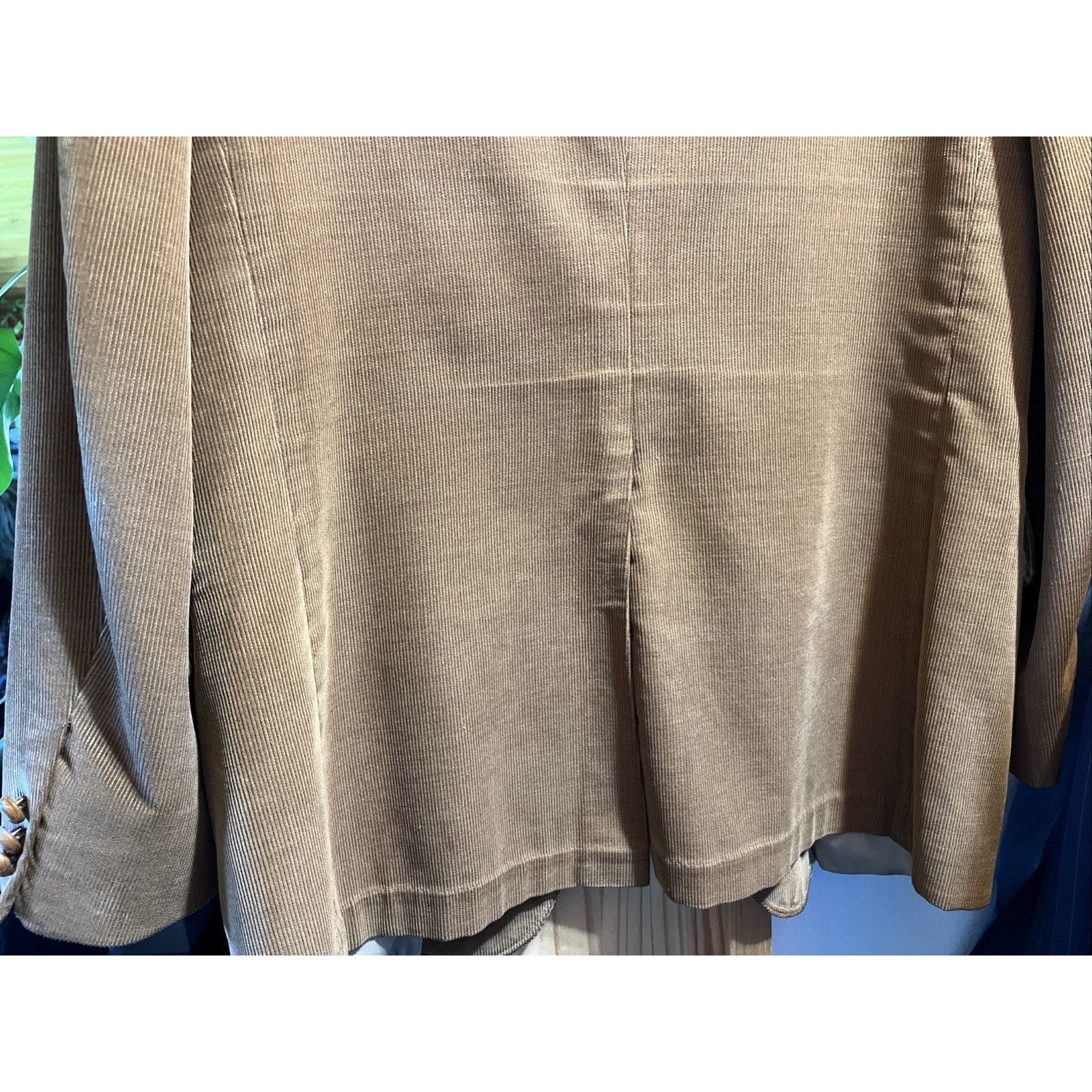 Haggar Vintage Haggar Men’s 42R L Brown Corduroy 100% Cotton Jacket Size 42R - 8 Thumbnail