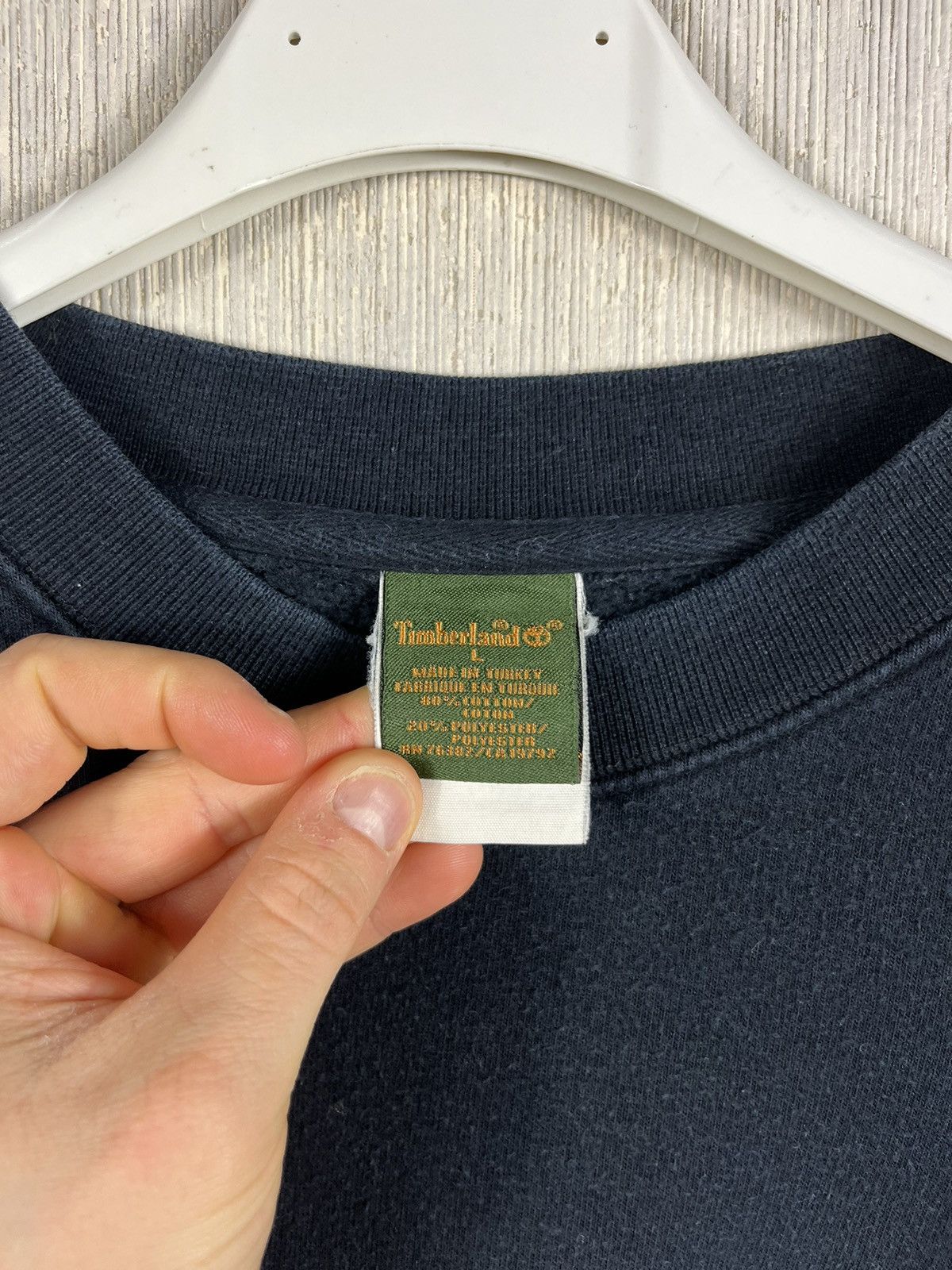 Timberland × Vintage Vintage Timberland y2k big logo embroidered sweatshirt crew Size US M / EU 48-50 / 2 - 10 Thumbnail