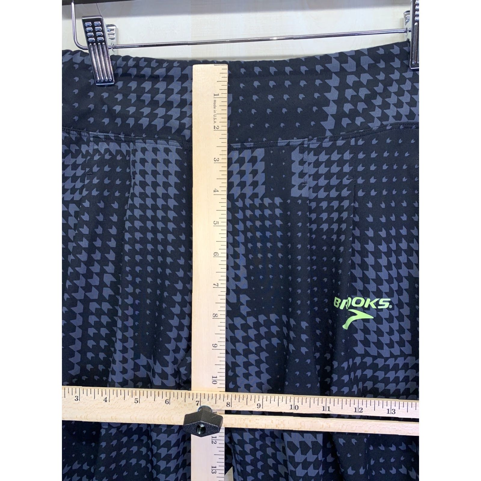 Brooks Brooks Women's Track Pants SZ S Dri Layer Zipper Ankle Black/Gray Nylon Blended Fabric Regular Inseam PANTS, Running & Jogging, 4-season, VINTAGE? No Size 28" / US 6 / IT 42 - 4 Thumbnail