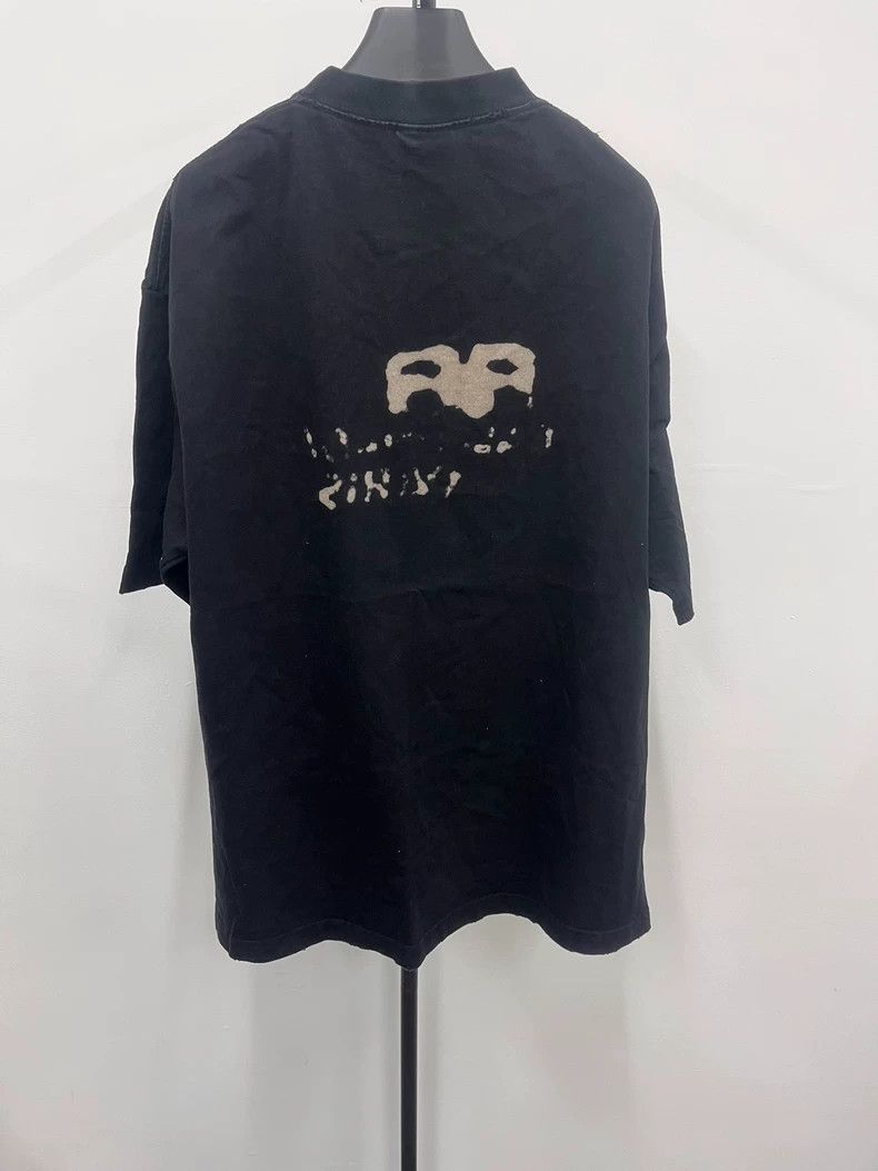 Balenciaga Balenciaga 23 SS Graffiti Splash Ink Double B Print Washed Size US XL / EU 56 / 4 - 2 Thumbnail