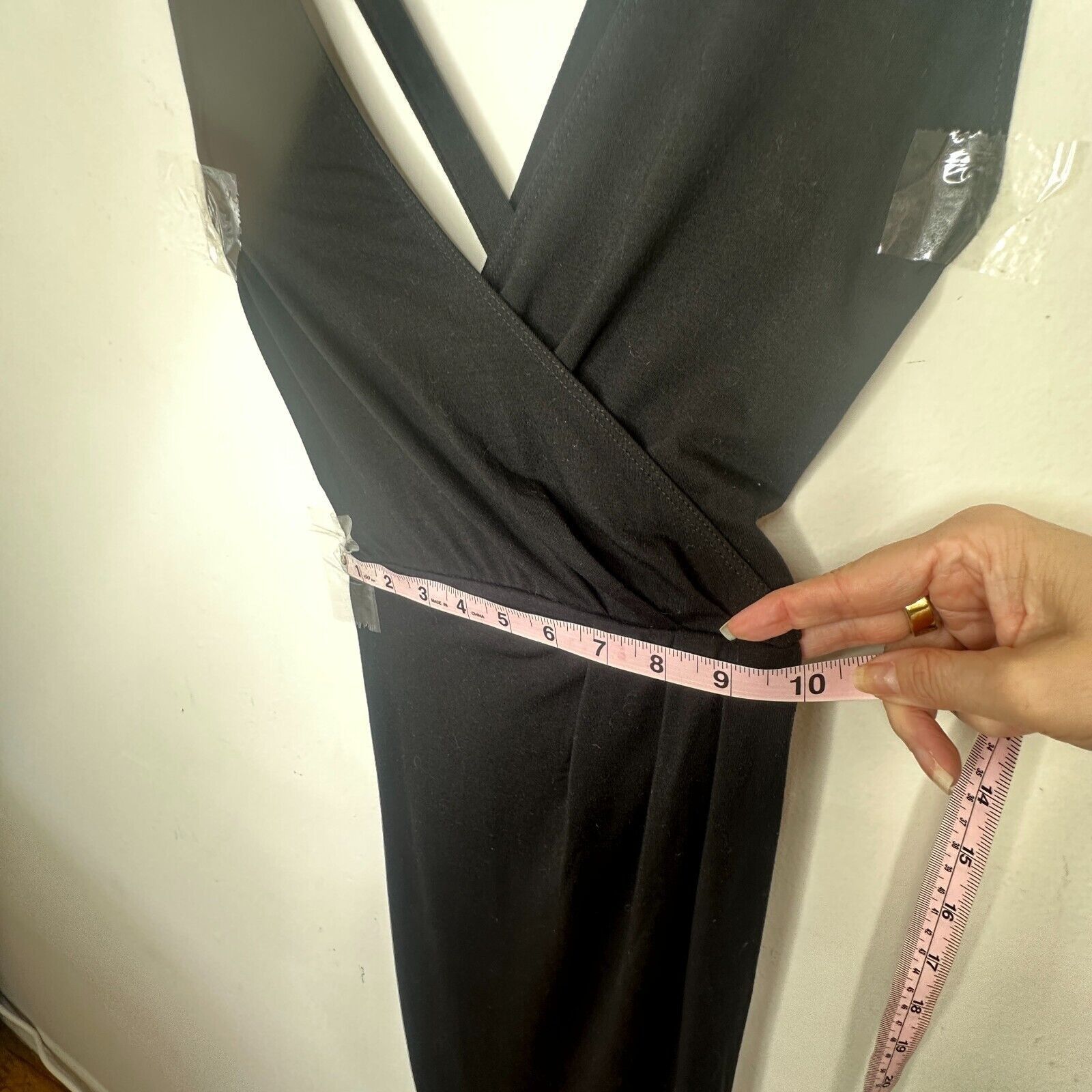 Reformation Reformation Black Vienna Maxi DeepV Criss Cross Back Slit XS Size XS / US 0-2 / IT 36-38 - 12 Thumbnail