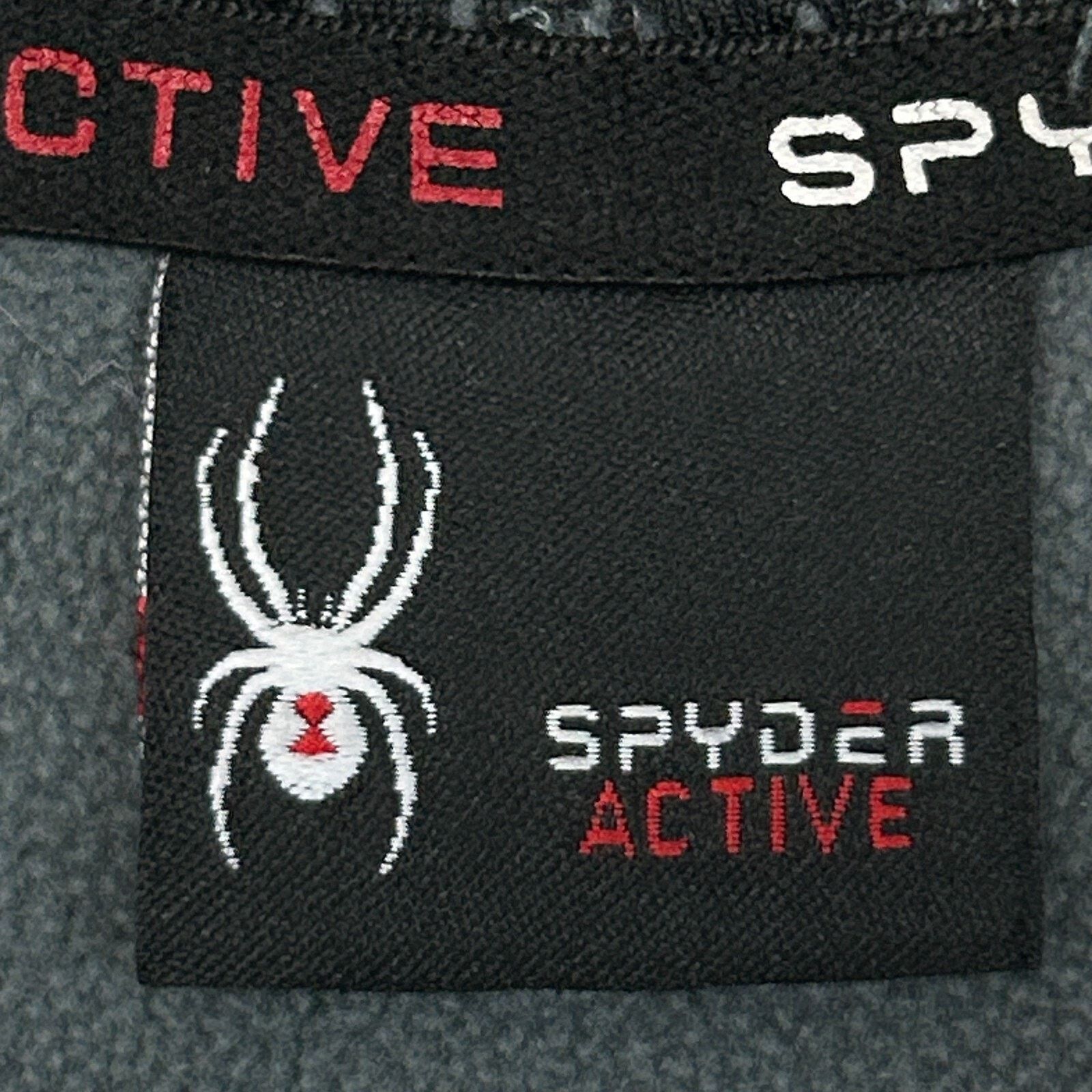 Spyder Spyder Active ProWeb Hoodie Gray 1/4 Zip Fleece Hooded S Size US S / EU 44-46 / 1 - 4 Thumbnail