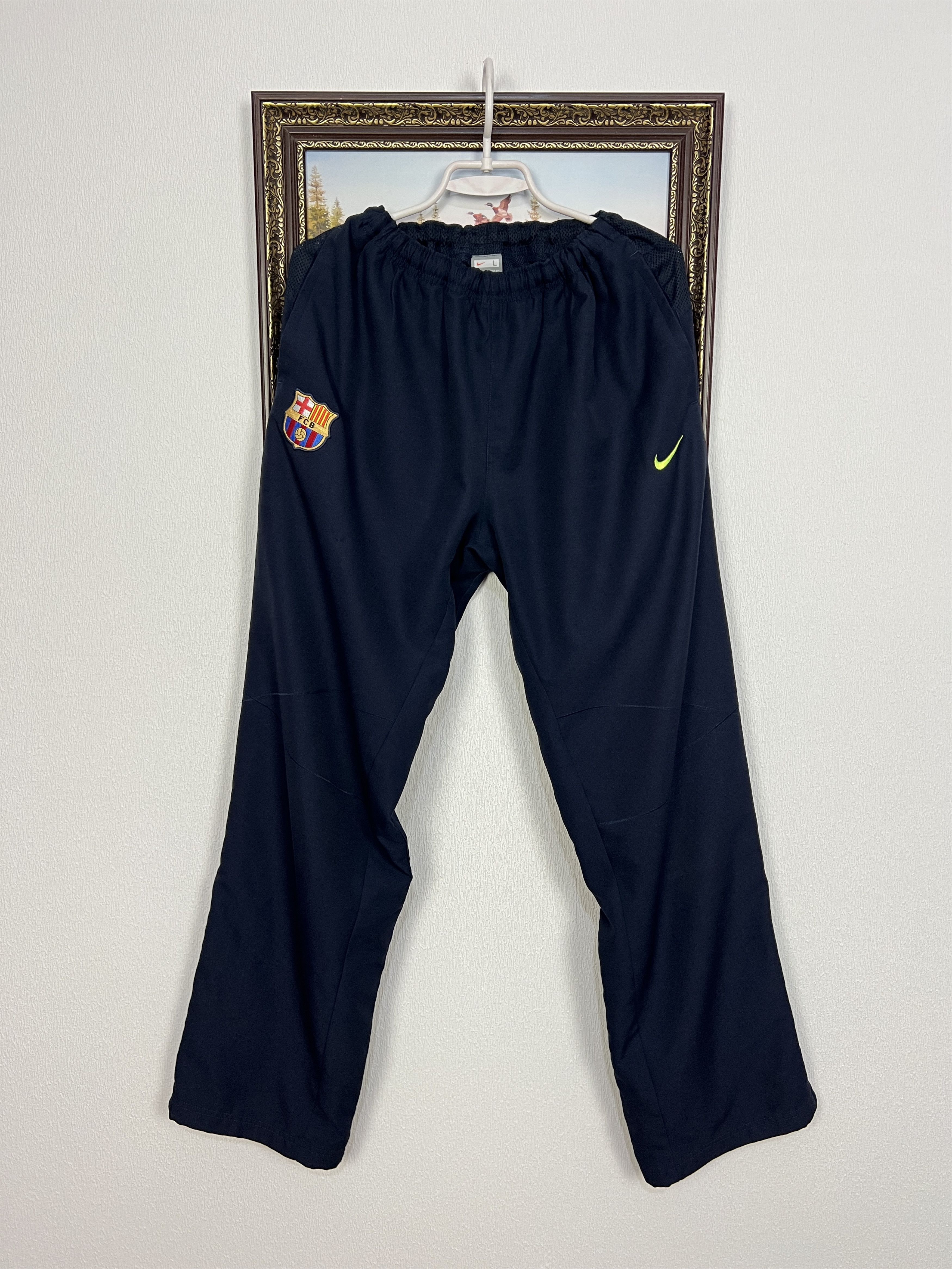 Nike Vintage Nike Barcelona Football Suit Soccer Jacket Pants Set Size US L / EU 52-54 / 3 - 9 Thumbnail