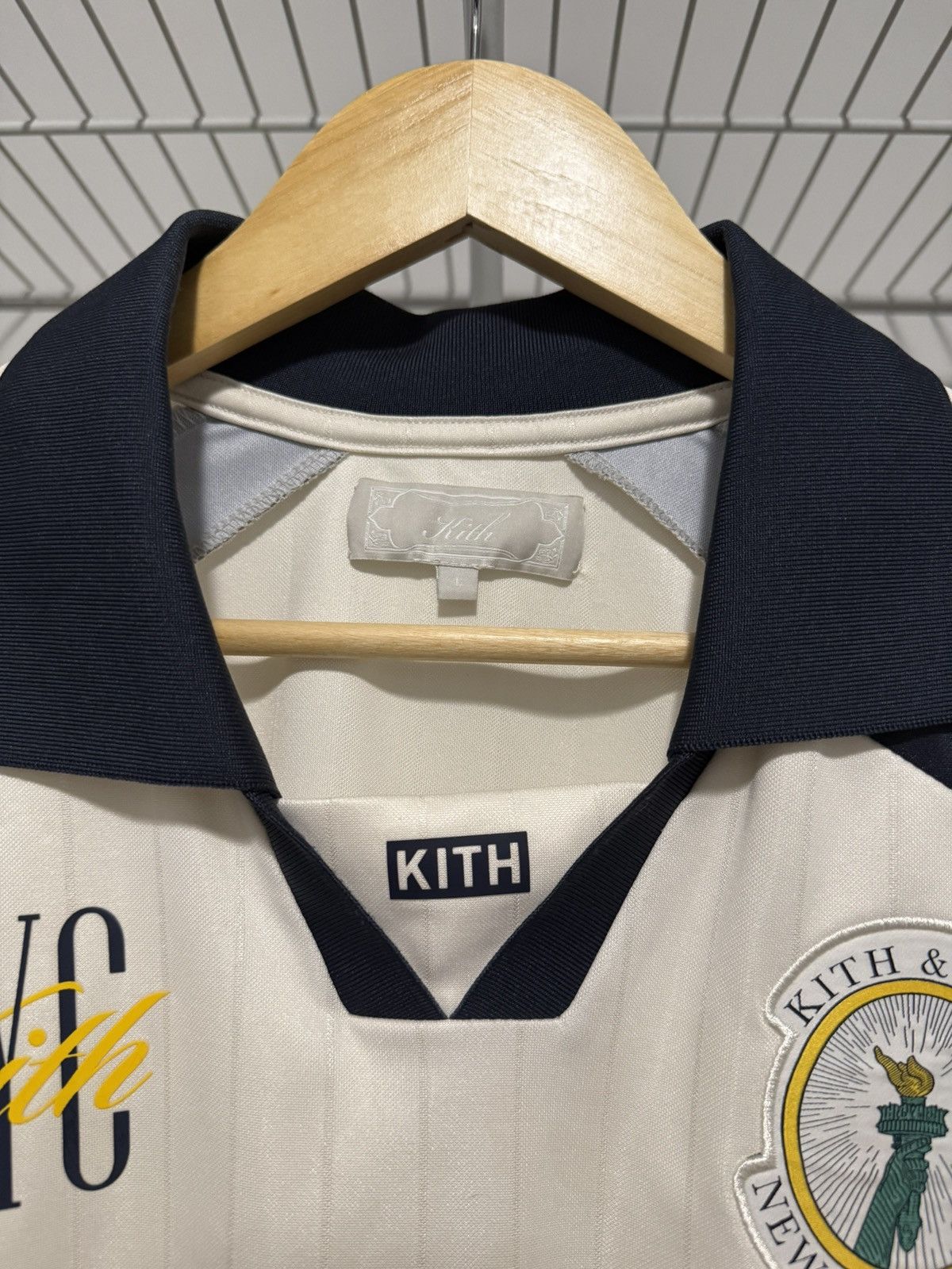 Kith New York Edison Soccer Jersey small