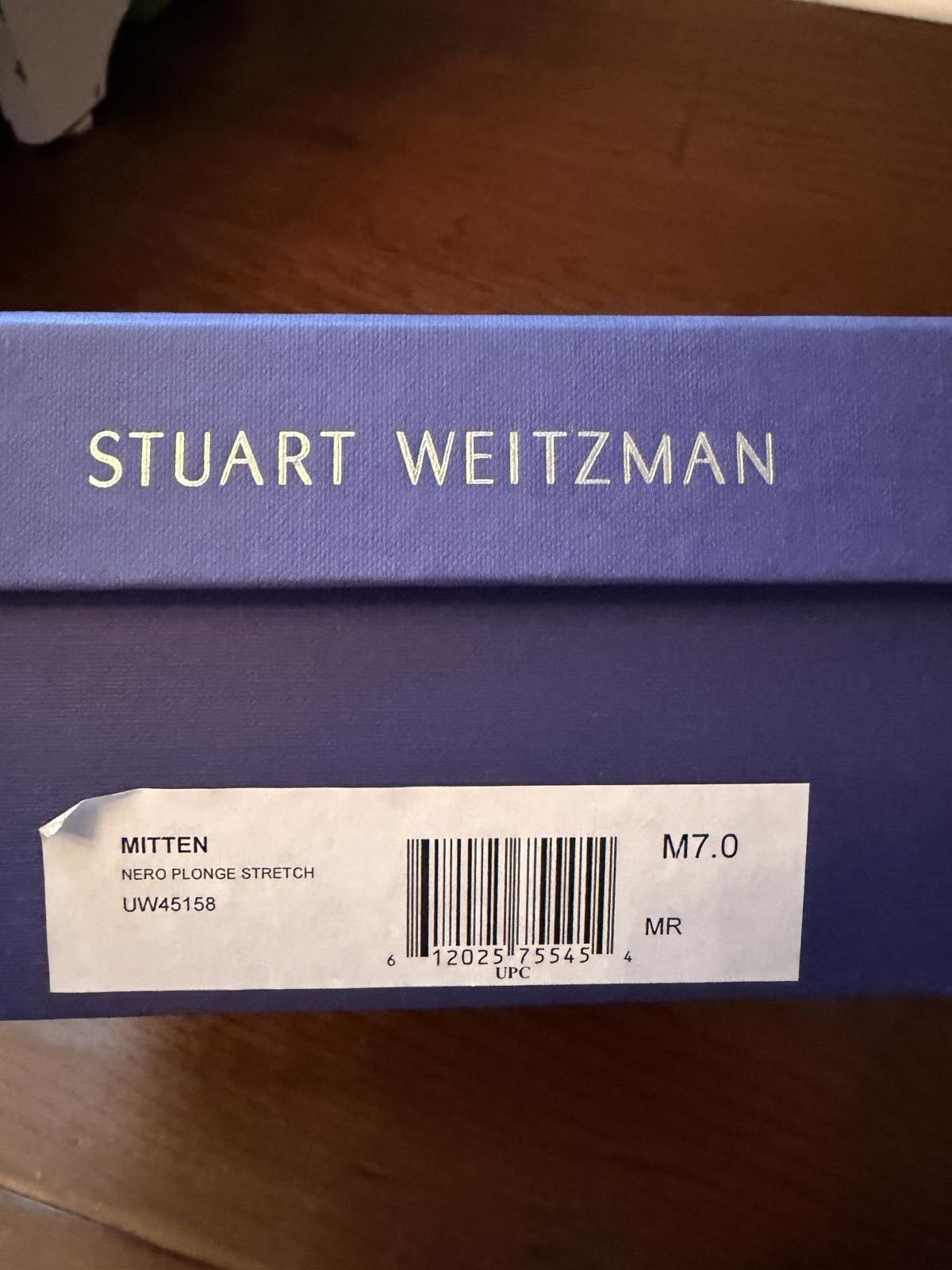 Stuart Weitzman Stuart Weitzman Black Leather Ankle Boots Size 7 Size US 7 / IT 37 - 3 Thumbnail