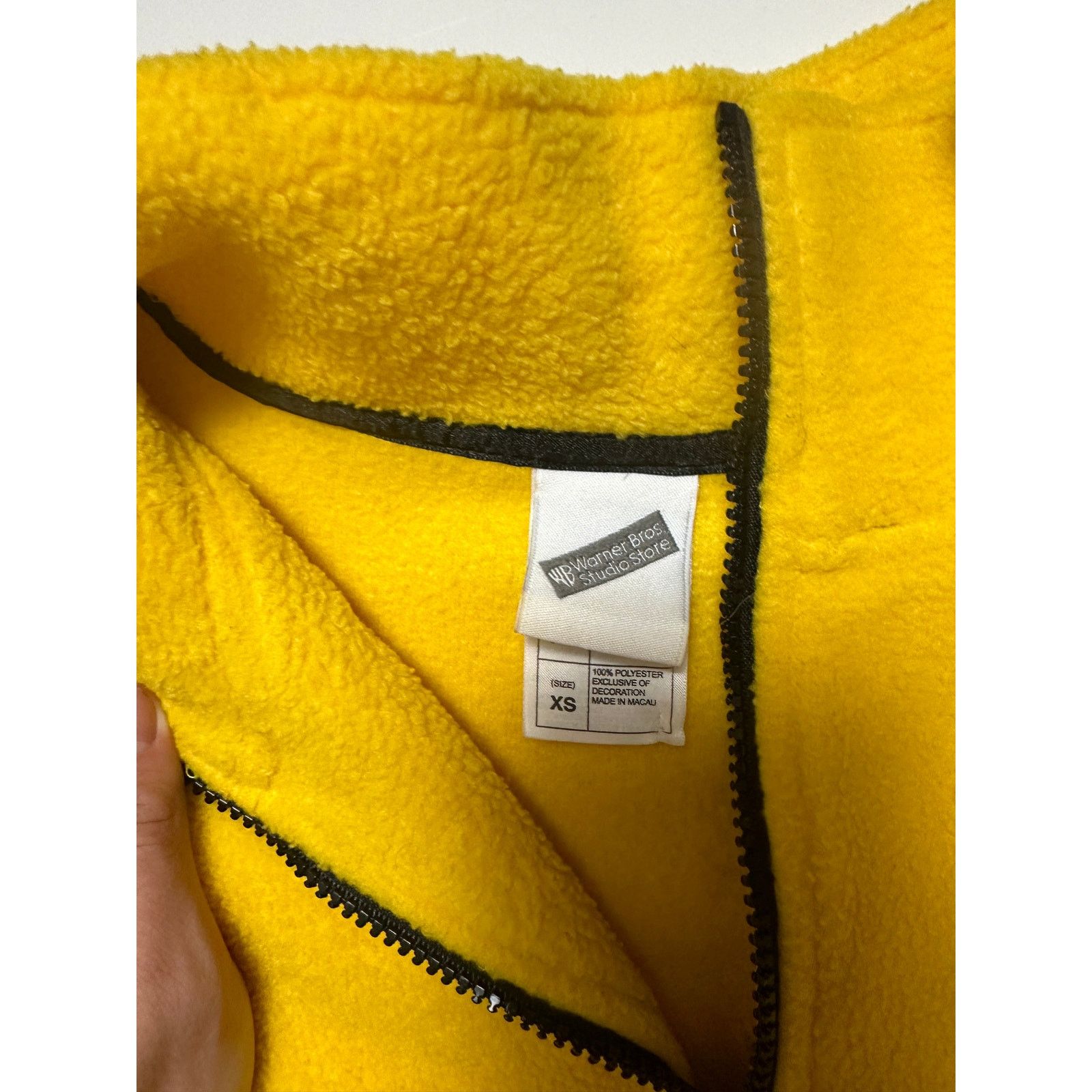 Warner Bros Tweety Bird Warner Bros Quarter Zip Jacket Size XS / US 0-2 / IT 36-38 - 2 Thumbnail