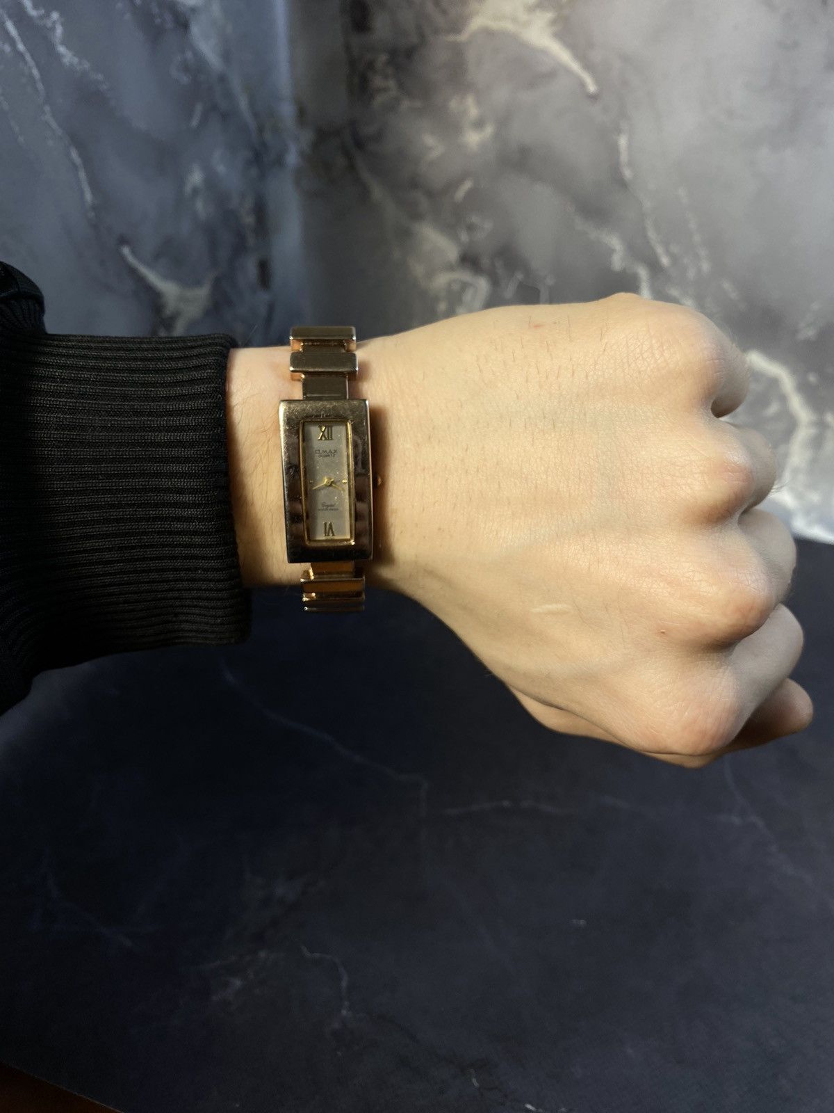 Jewelry × Vintage Elegant Quartz Gold-Tone Dress Watch Japanese Brand Size ONE SIZE - 12 Thumbnail
