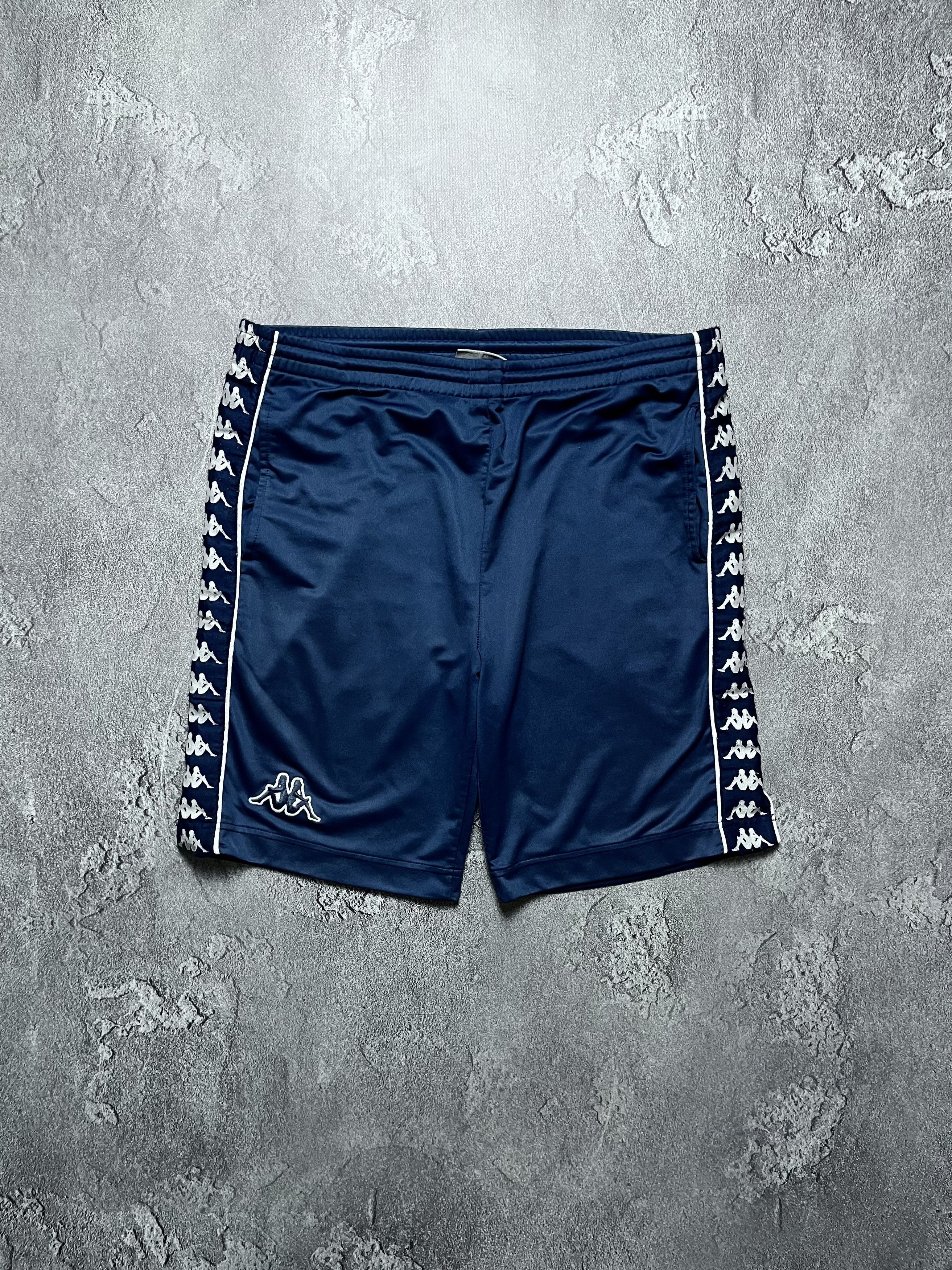 Kappa 90x Vintage Shorts Kappa Big Logo Lampas Mens M Size US 32 / EU 48 - 1 Thumbnail
