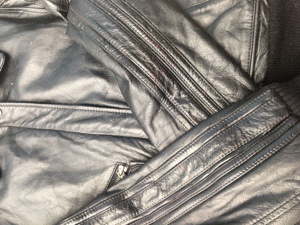 Genuine Leather × Le Grande Bleu (L.G.B.) ASK ENQUIRED cow skin jacket punk sherpa Size XS / US 0-2 / IT 36-38 - 7 Thumbnail