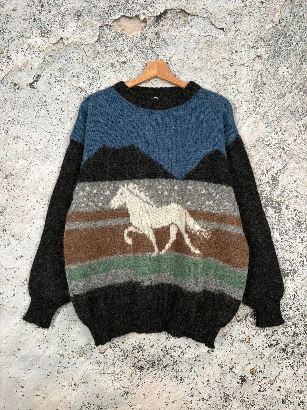 Vintage Vintage Iceland Sweater Avant Garde Handmade Archive 90s Size US XL / EU 56 / 4 - 1 Thumbnail