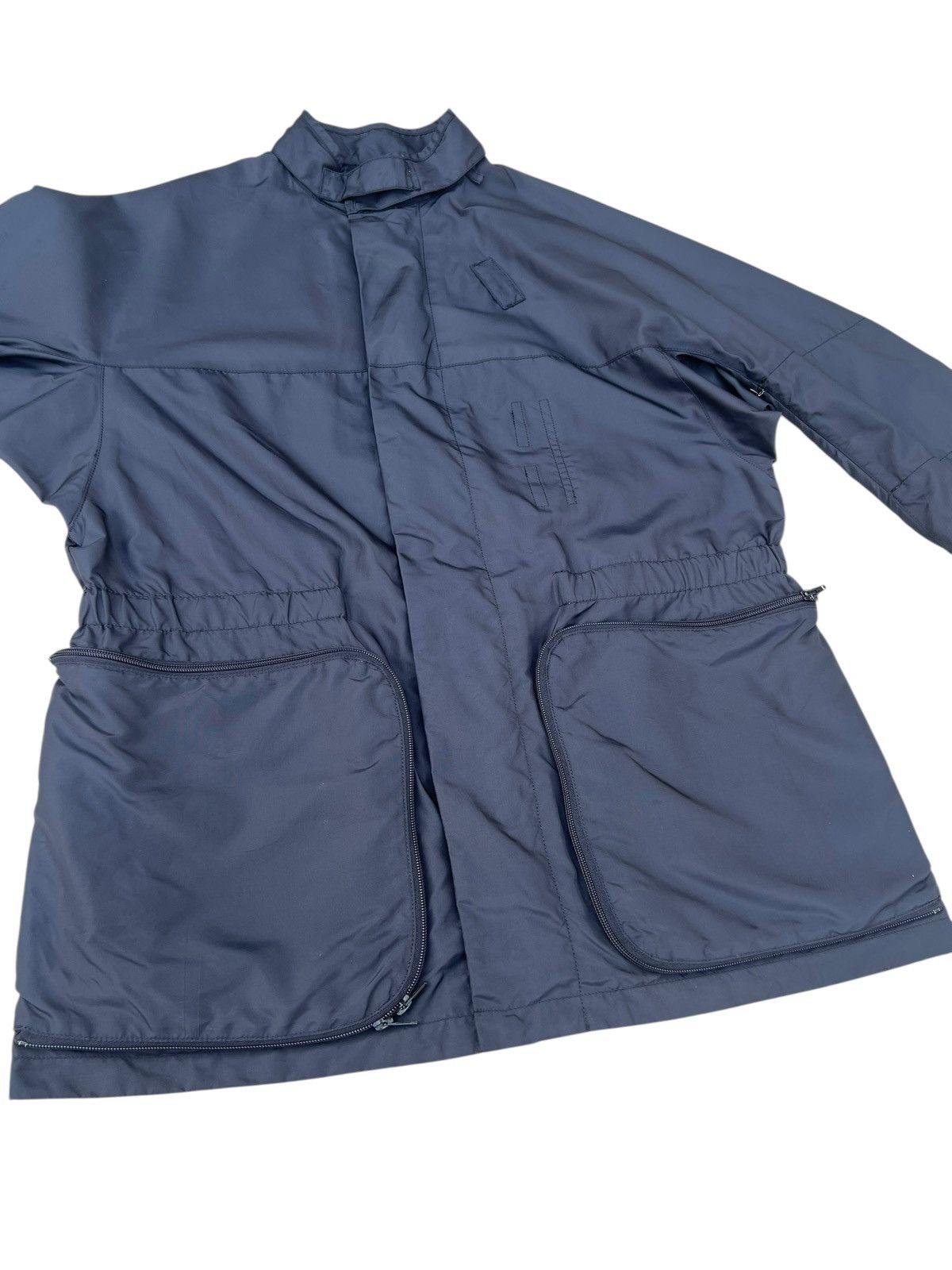 DKNY Vintage 2000s Y2K DKNY Black Tactical Nylon Jacket Size US L / EU 52-54 / 3 - 5 Thumbnail