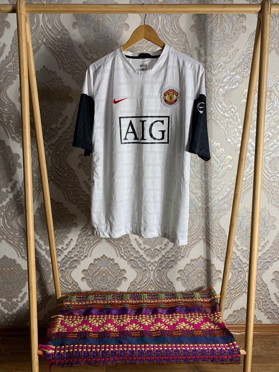 Nike VINTAGE NIKE FC MANCHESTER UNITED ENGLAND SOCCER JERSEY 90s Size US XL / EU 56 / 4 - 1 Thumbnail