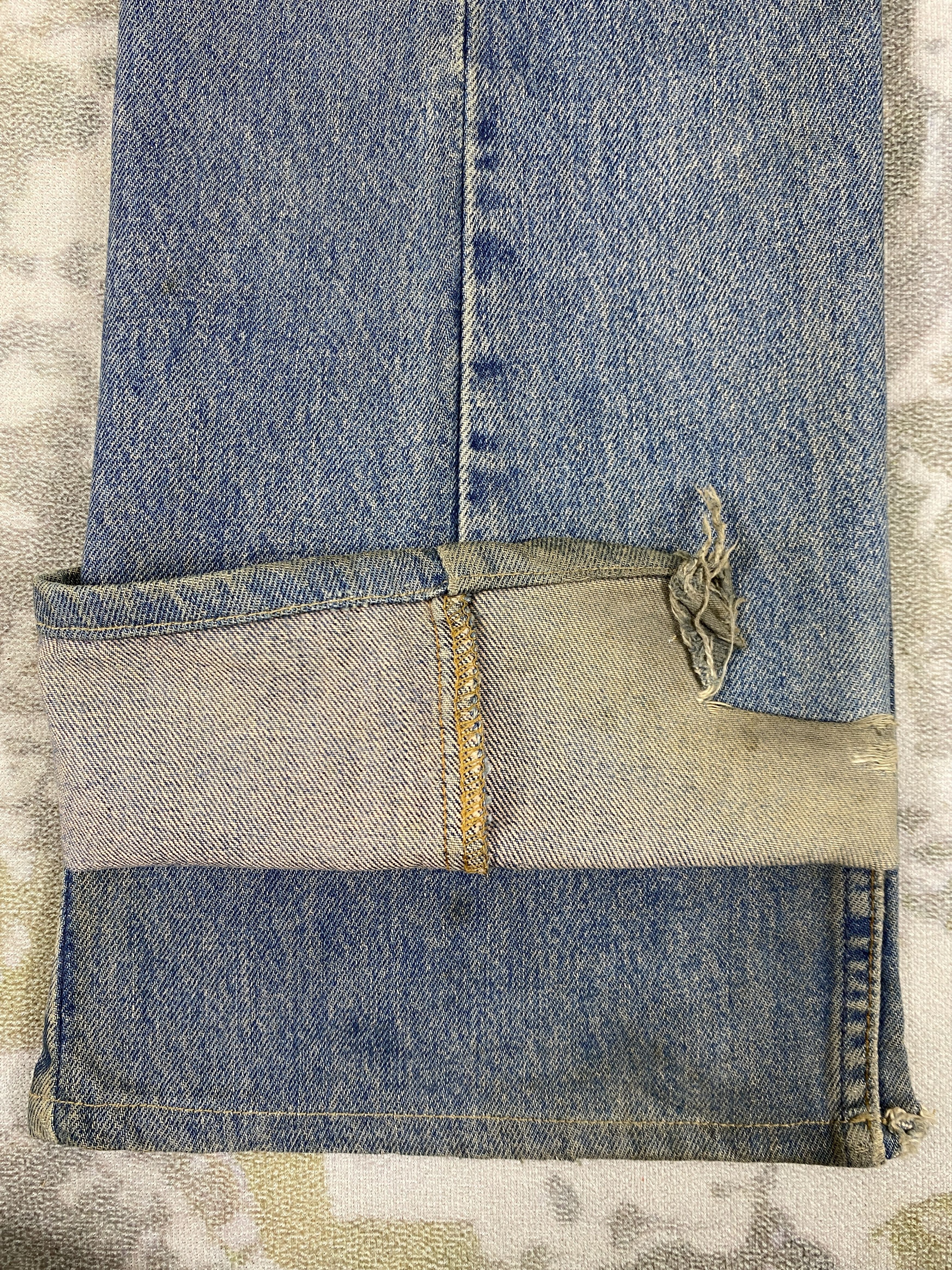 Levi's Distressed Vintage Levi's 517 Flare Jeans 31x32.5-JN3451 Size US 31 - 12 Thumbnail