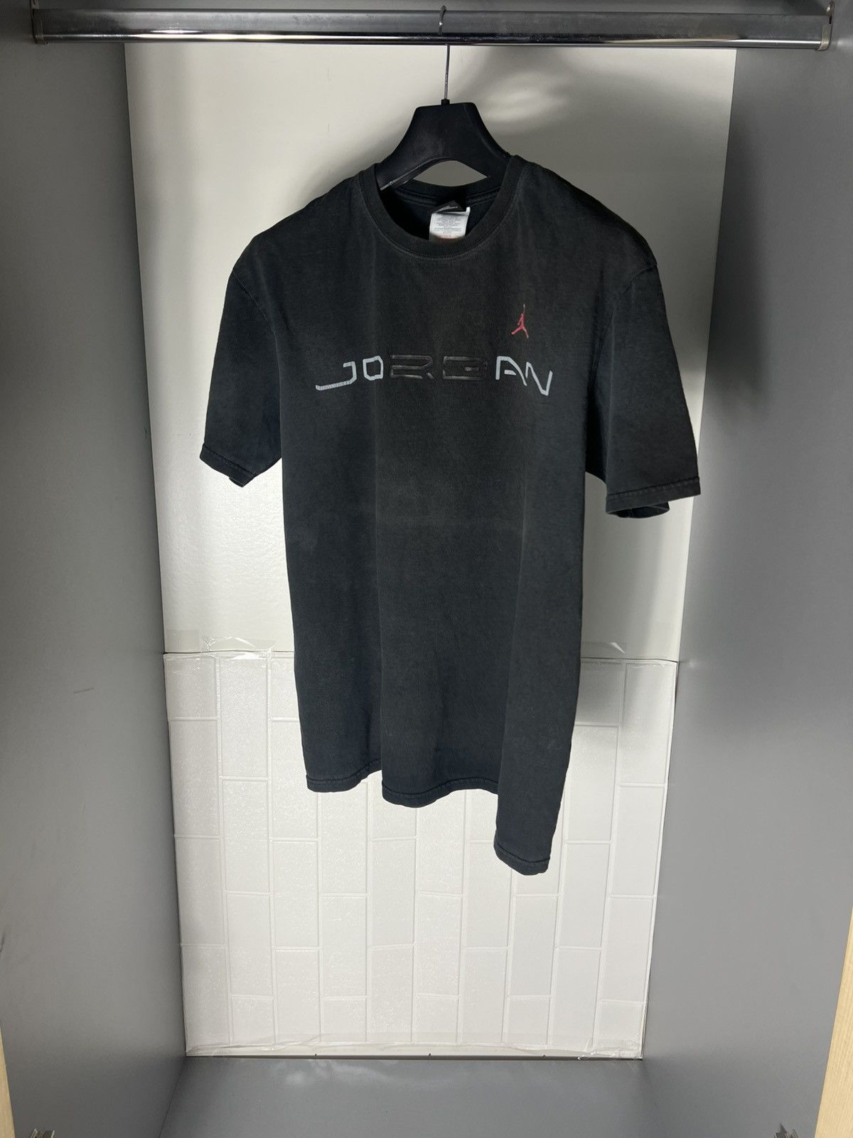 Jordan Brand × Vintage VERY RARE JORDAN BIG LOGO T-SHIRT RETRO JAPAN STYLE Y2K 90s Size US L / EU 52-54 / 3 - 3 Thumbnail