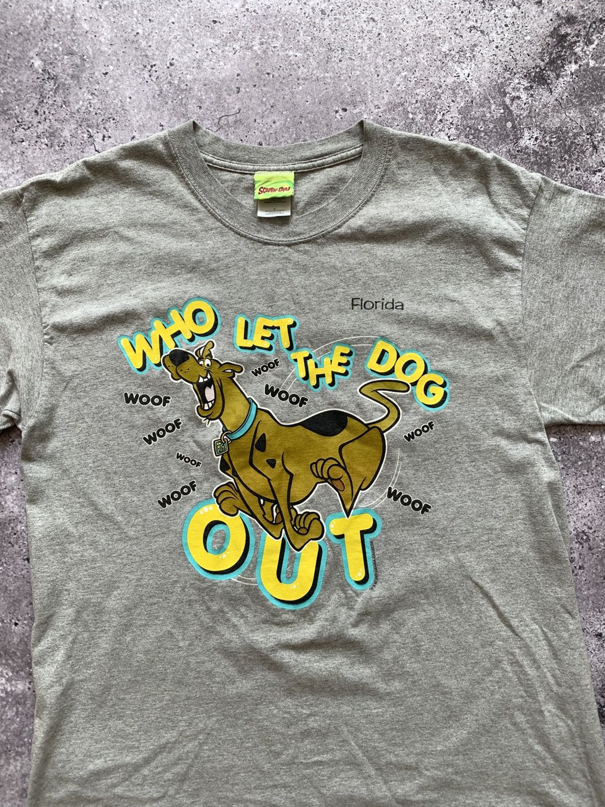 Cartoon Network 🔥SCOOBY DOO 2000 “WHO LET THE DOG OUT” VINTAGE T-SHIRT Size US L / EU 52-54 / 3 - 2 Thumbnail