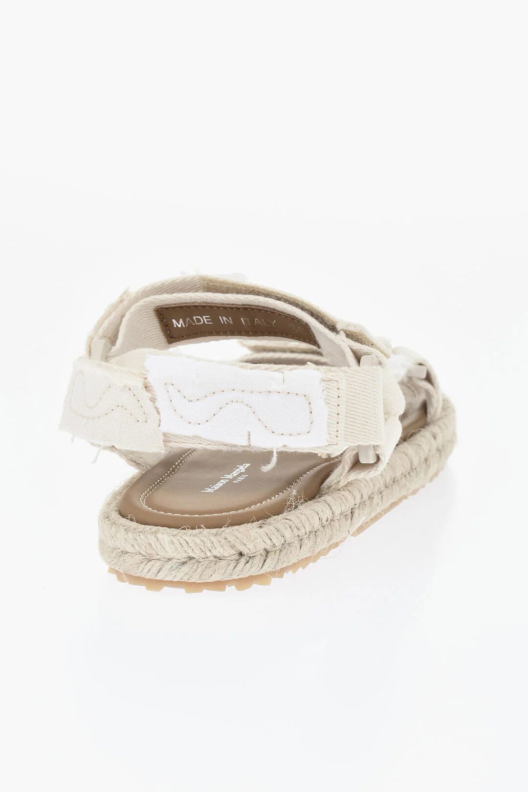 Maison Margiela og1mm0426 Canvas Sandals in Beige Size US 8 / IT 38 - 2 Thumbnail