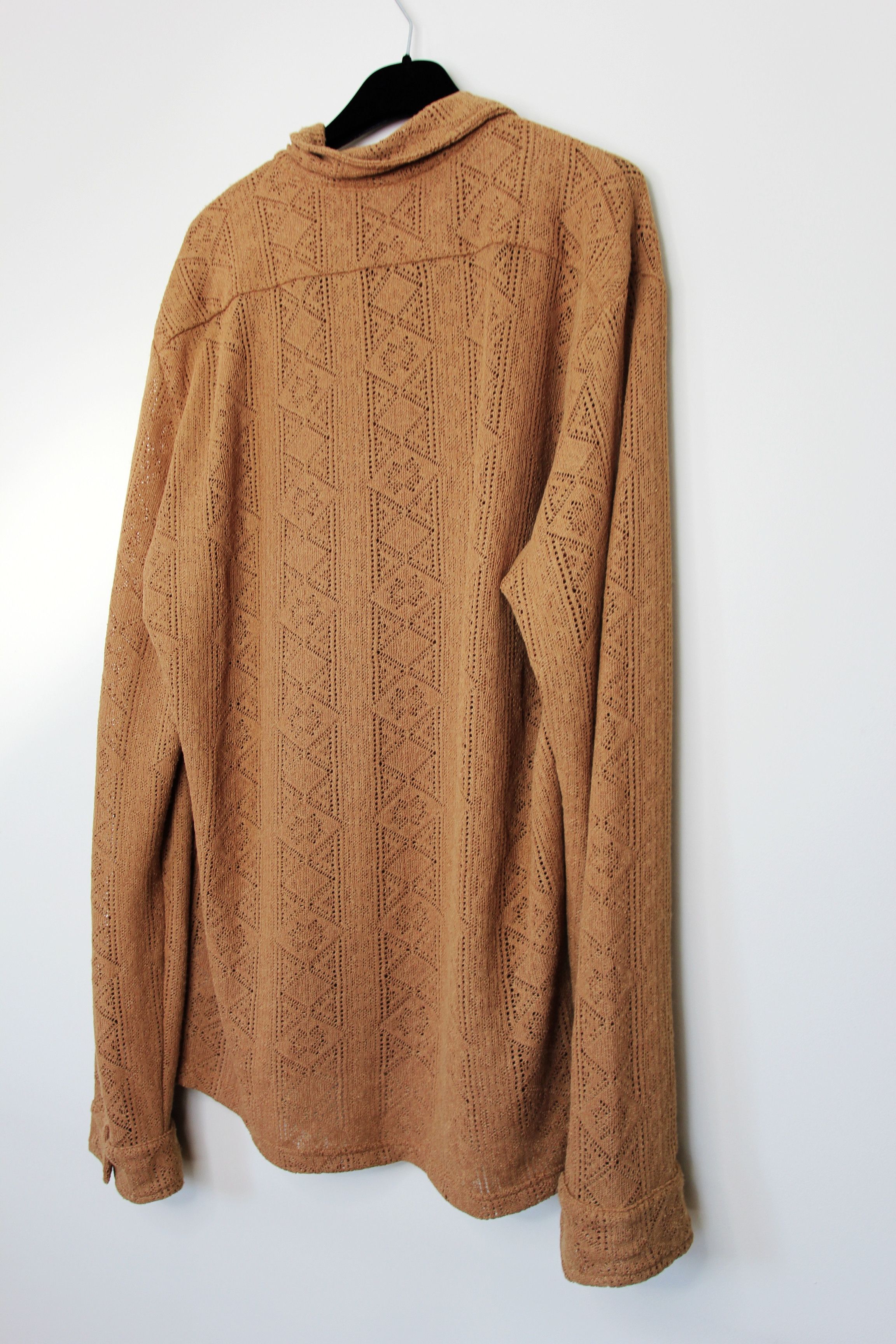 CMMN SWDN BNWT AW23 CMMN SWDN DILAN OPENWORK KNIT SHIRT 50 Size US M / EU 48-50 / 2 - 7 Thumbnail