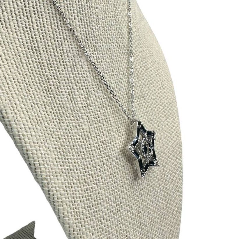Swarovski Swarovski Stella pendant Mixed cuts, Star Long Blue Necklace Size ONE SIZE - 6 Thumbnail