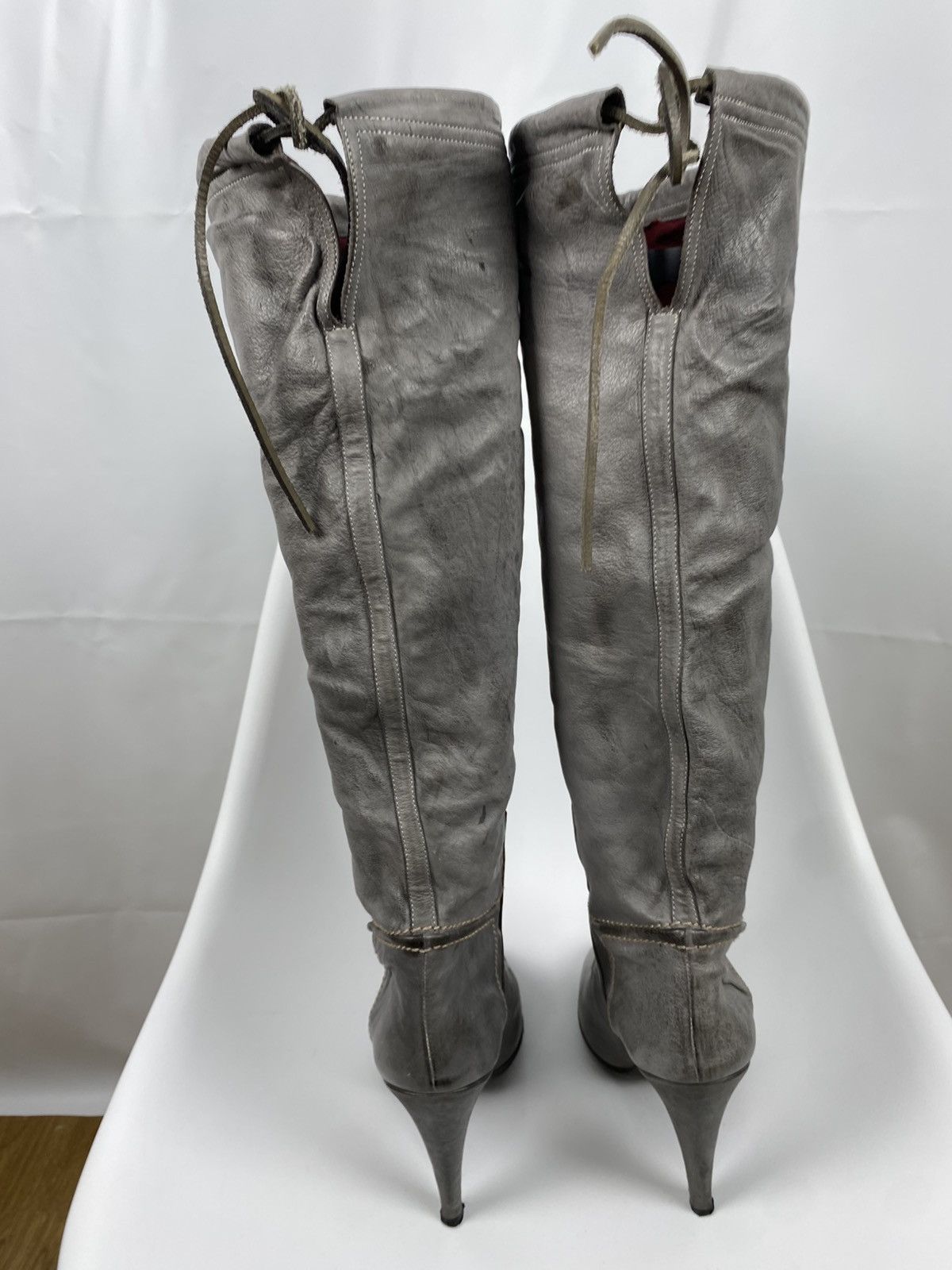 Premiata Premiata Genuine Leather Sock Boots Knee Length size 39,5 Size US 9.5 / IT 39.5 - 3 Thumbnail