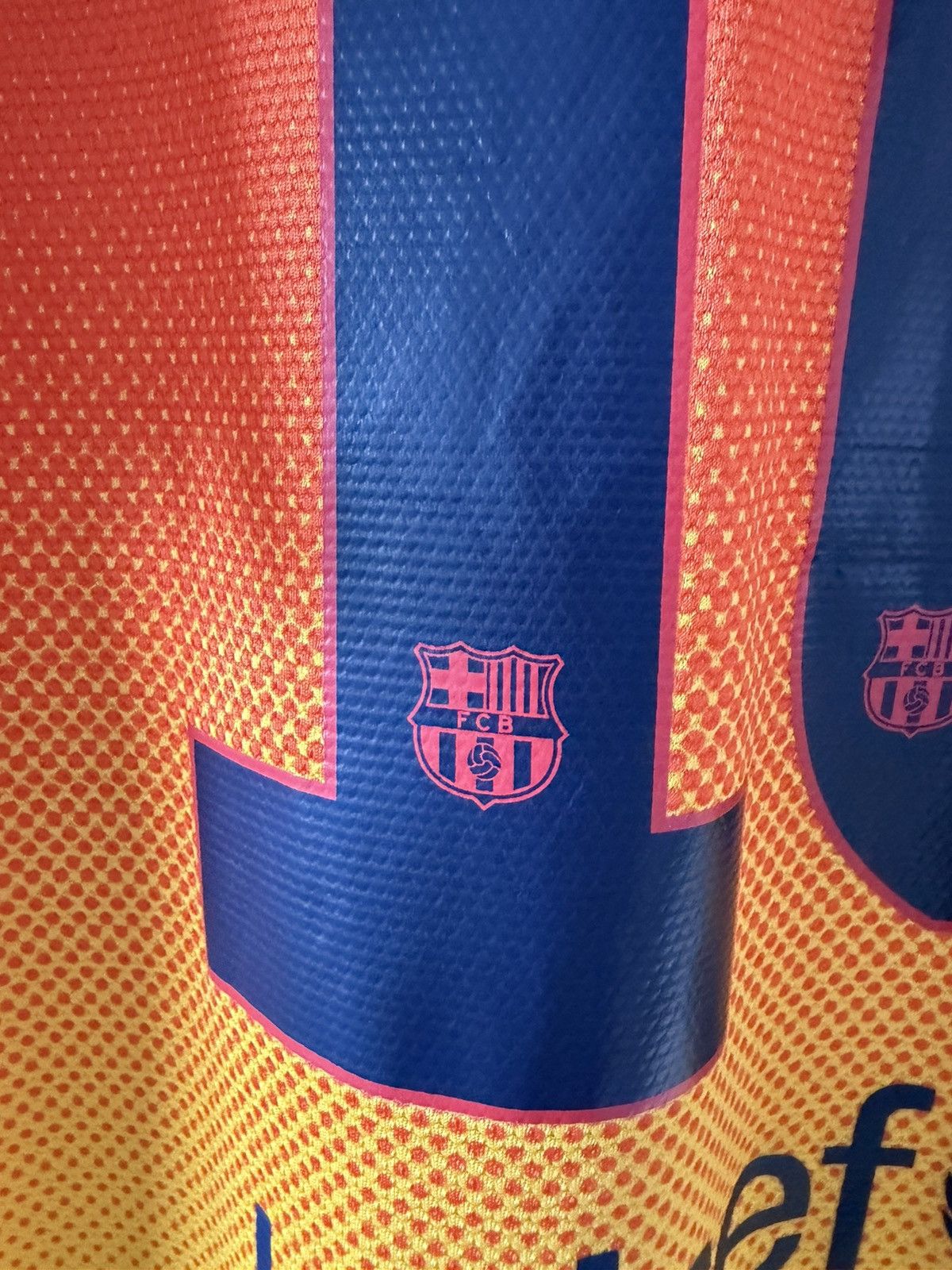Barcelona nike 2012/2013 wyjazdowa Messi — zdjęcie 3