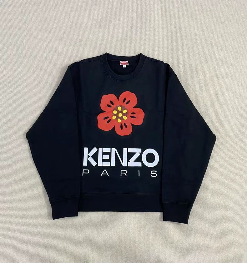 Kenzo KENZO Hibiscus hoodie Size US L / EU 52-54 / 3 - 4 Thumbnail