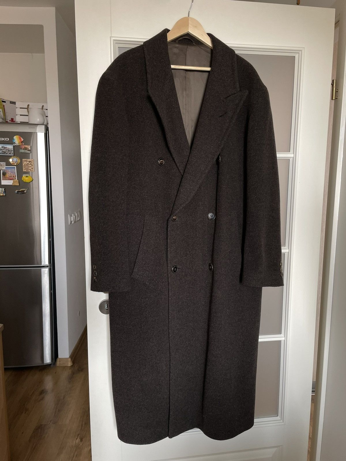 Hugo Boss Hugo Boss wool coat Size US L / EU 52-54 / 3 - 2 Thumbnail