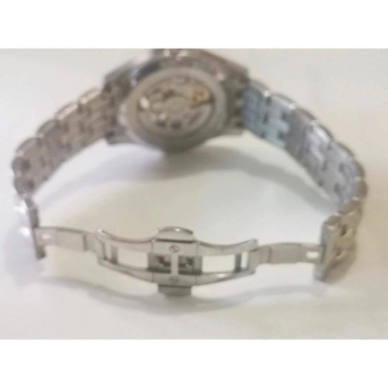 Designer Rotary men's black dial stainless steel bracelet watch Size ONE SIZE - 5 Thumbnail