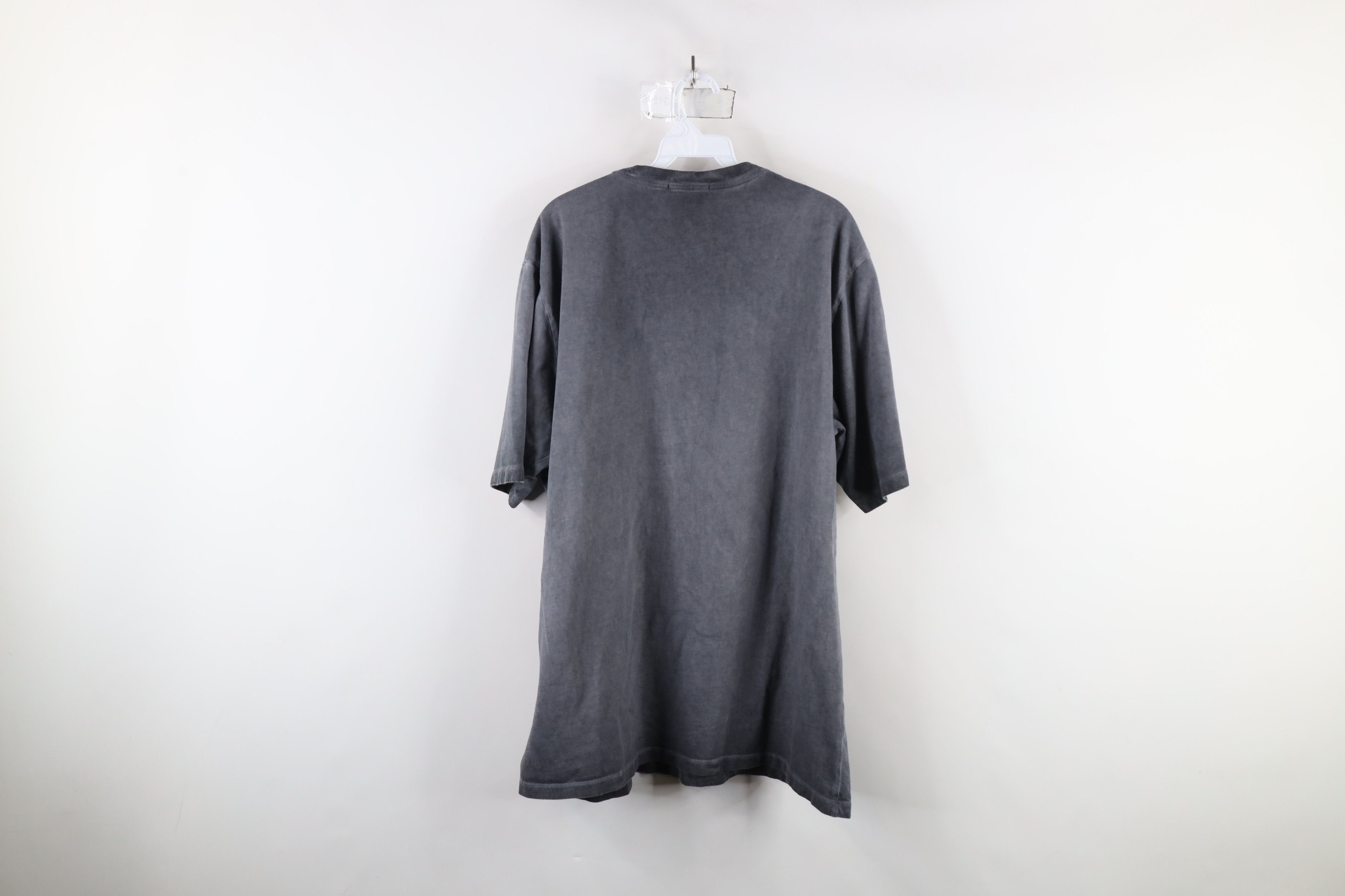 Vintage Vintage 90s Streetwear Baggy Pigment Dye Stonewash T-Shirt Size US XL / EU 56 / 4 - 9 Thumbnail