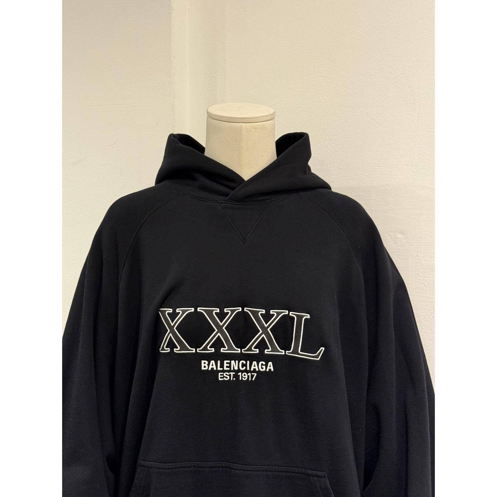 Balenciaga 2022 Balenciaga by Demna XXXL oversized double layer hoodie Size US L / EU 52-54 / 3 - 5 Thumbnail