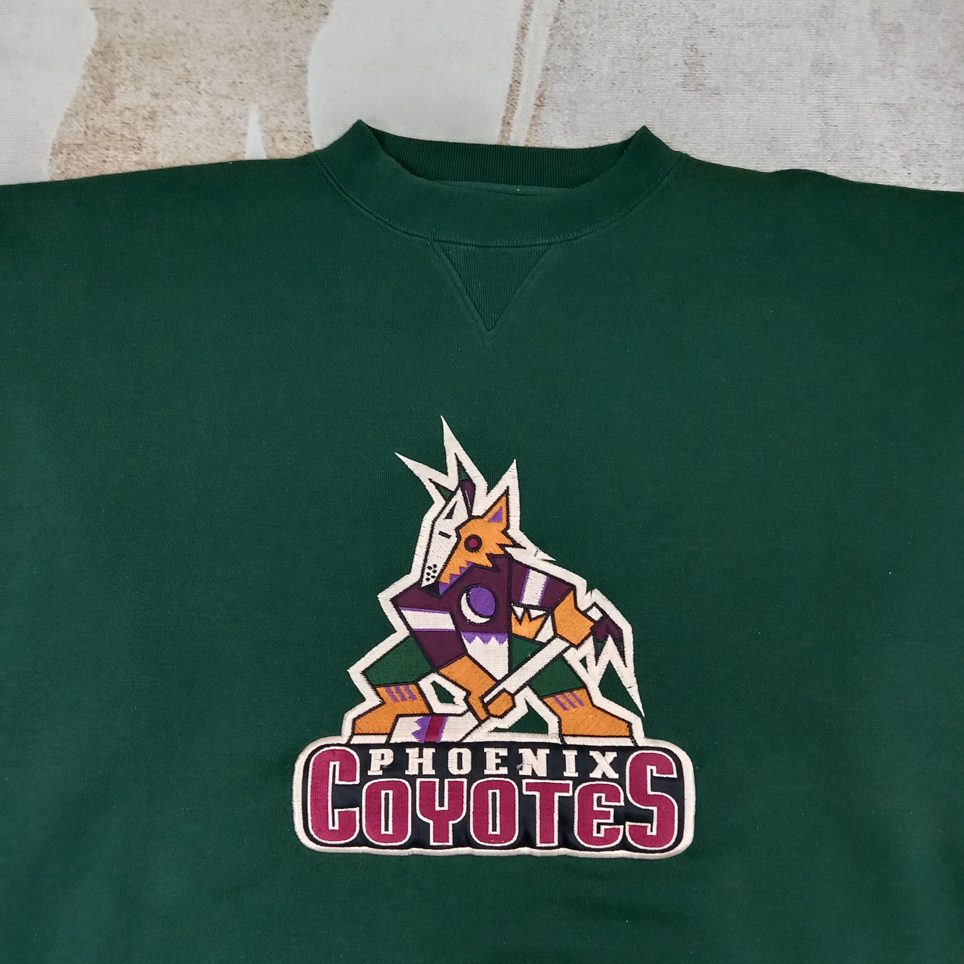 NHL Phoenix Arizona Coyotes Hockey Team Sweatshirt C262N19 Size US XL / EU 56 / 4 - 2 Thumbnail