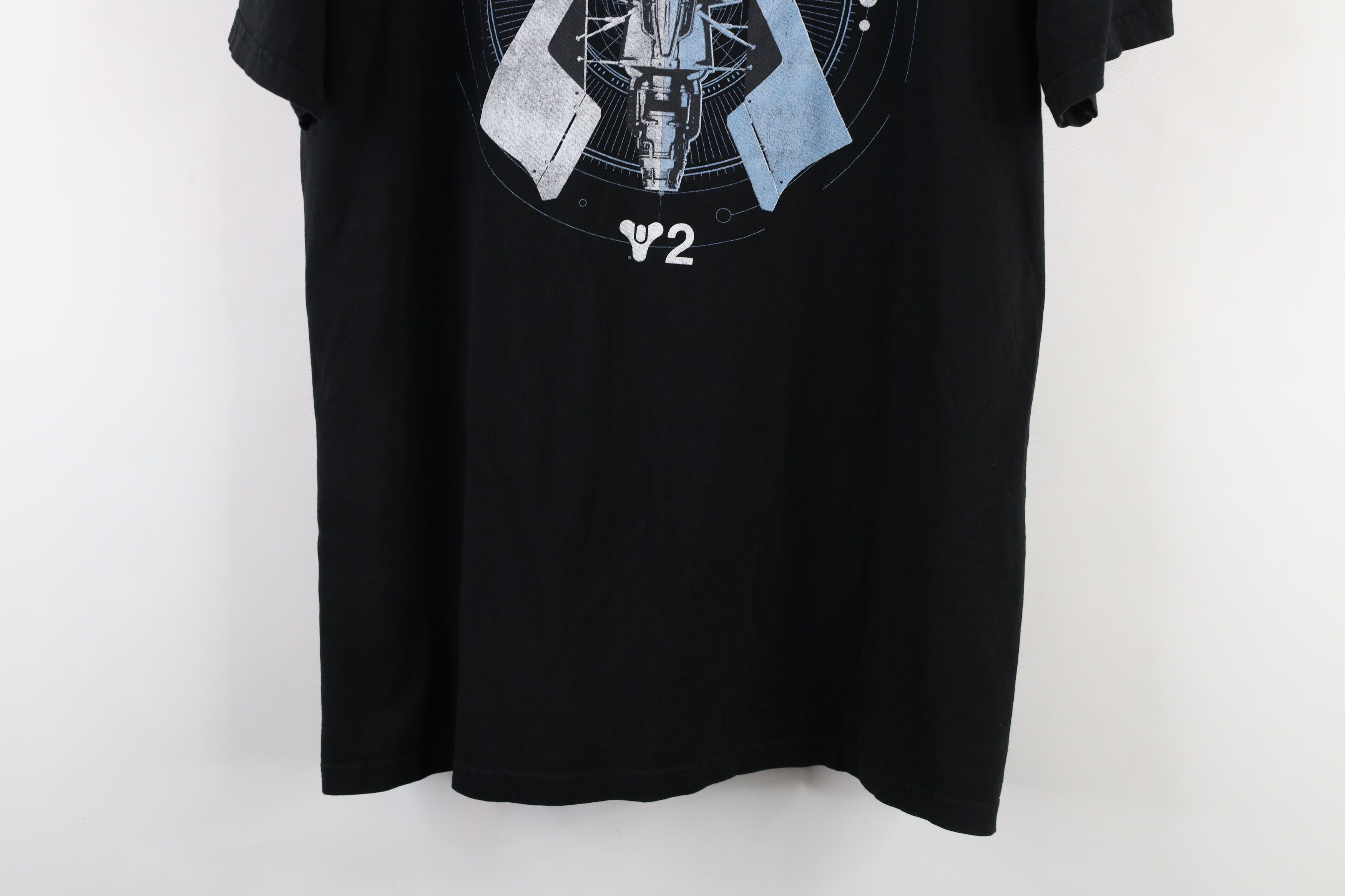 Vintage Vintage Y2K Streetwear 2 Video Game Gamer T-Shirt Black Size US XL / EU 56 / 4 - 3 Thumbnail