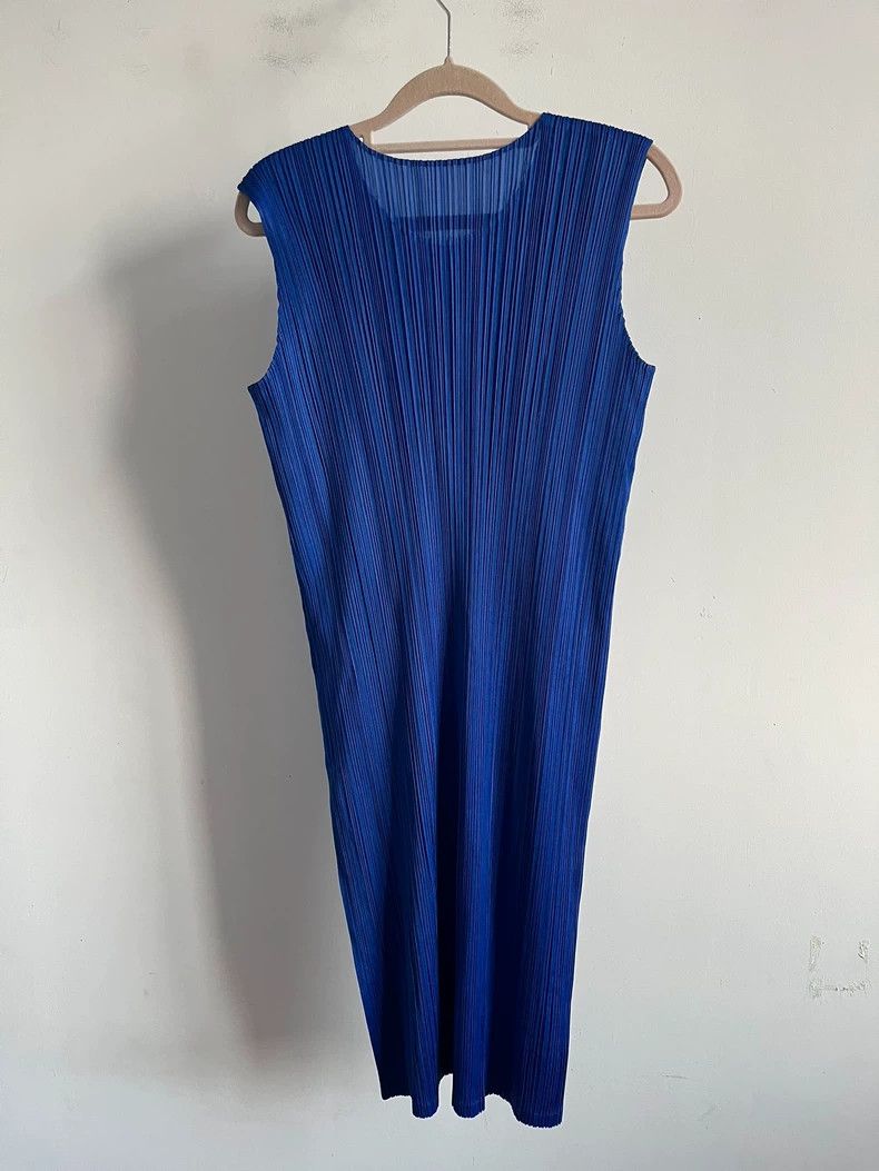 Issey Miyake issey miyake size:3 Blue dress Size XXS / US 00 / IT 34 - 2 Thumbnail