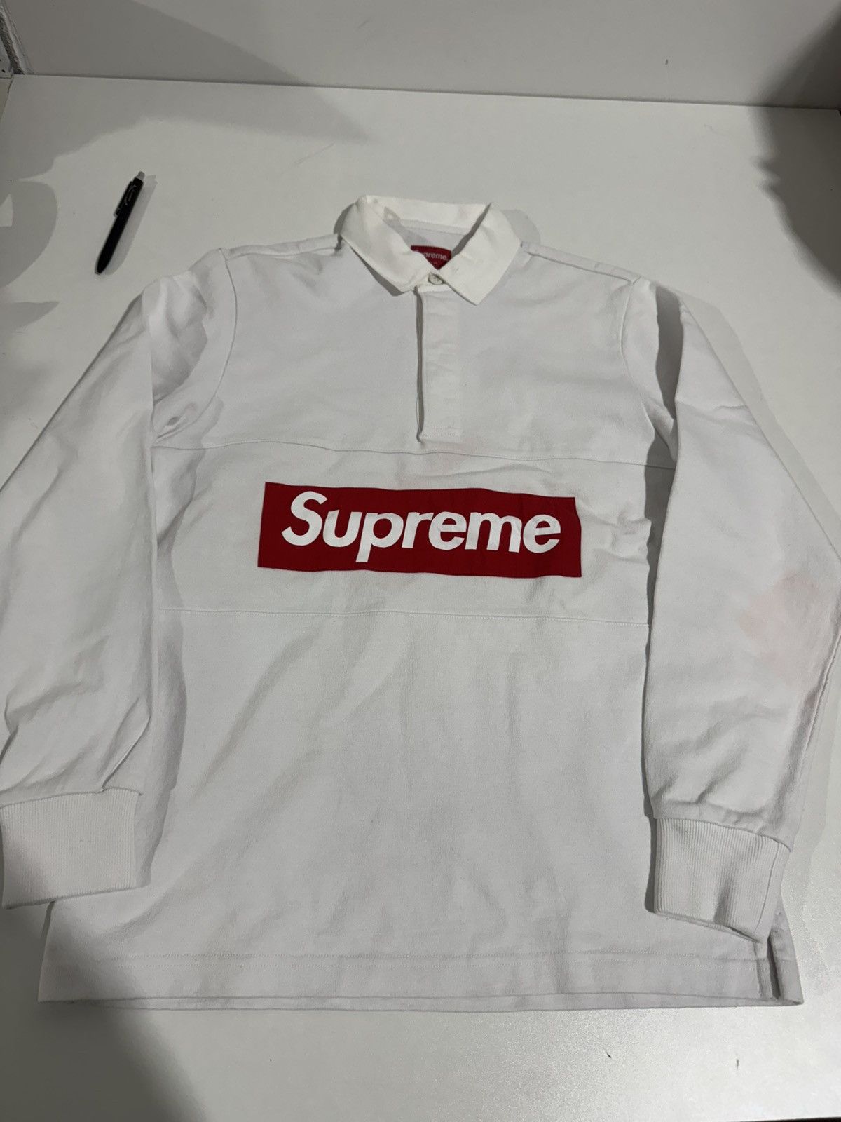 Aquascutum × Supreme Supreme Aquascutum Club Check L/S Polo | Grailed