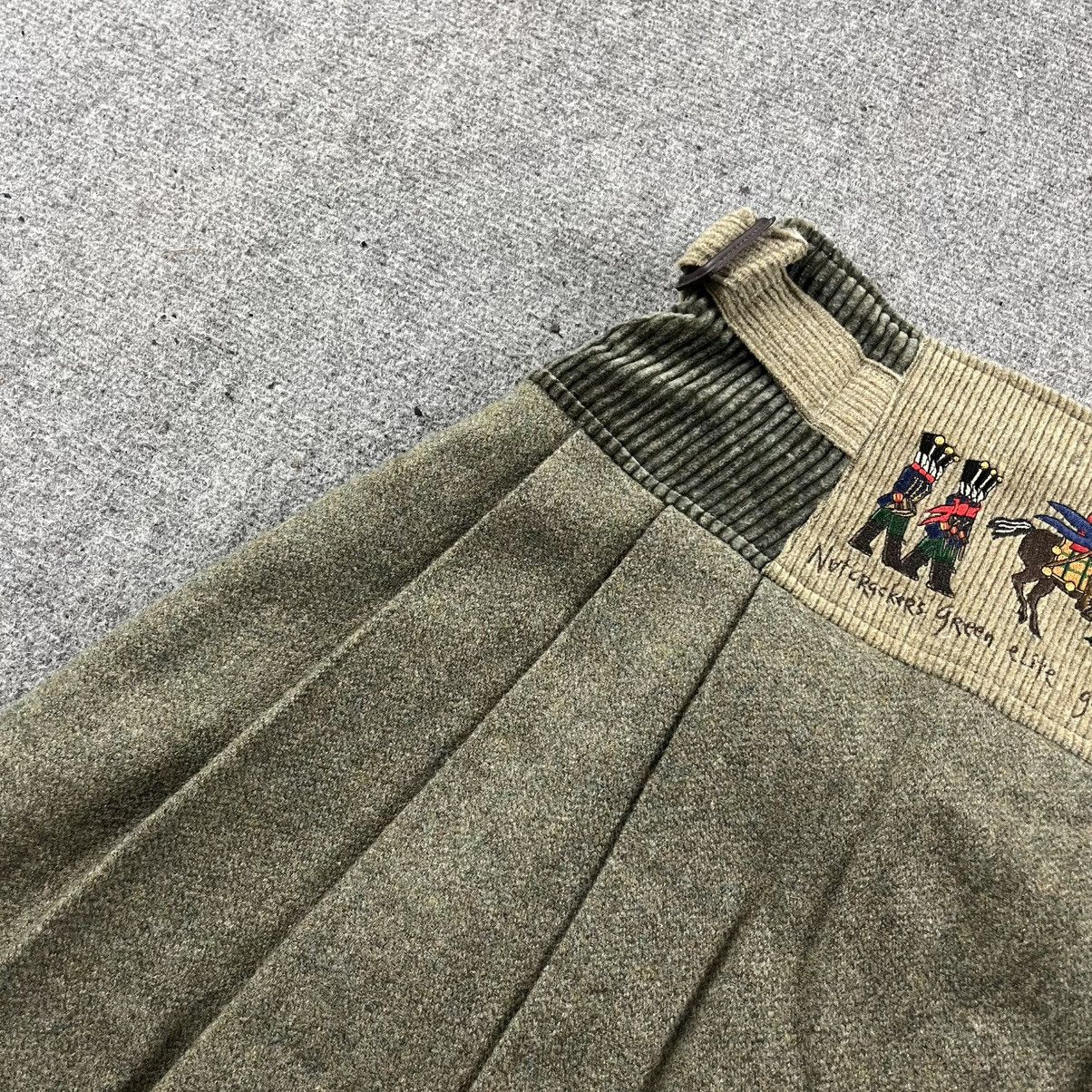Jean Charles De Castelbajac × Vintage Vintage Navajo Castel Bajac Wool Mini Skirts Size 26" / US 2 / IT 38 - 3 Thumbnail