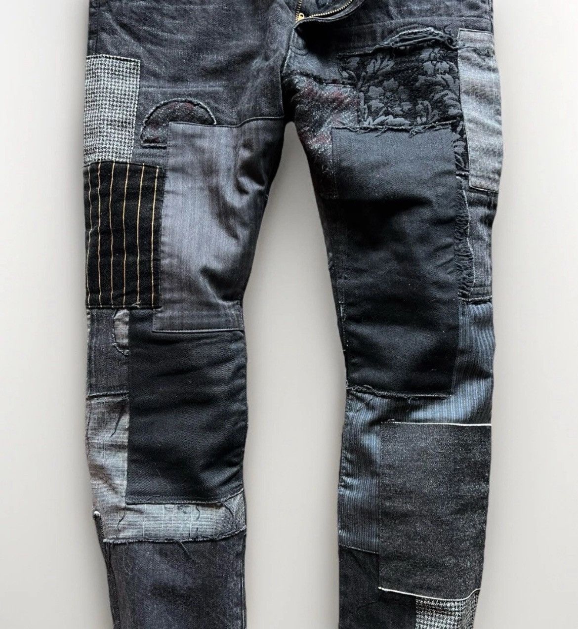 Comme des Garcons × Junya Watanabe JUNYA WATANABE MAN⚡️AW21 Mens size Medium CDG Patchwork jeans Size US 32 / EU 48 - 5 Thumbnail